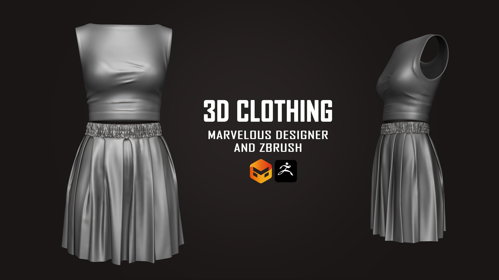 Skirt zbrush sales