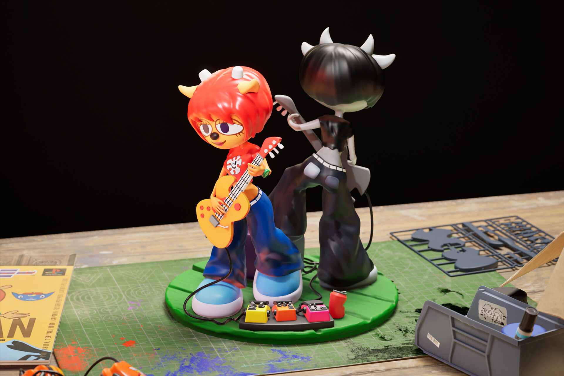 ArtStation - Lammy & Rammy Figure