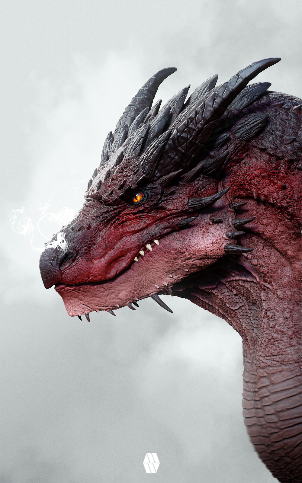 A Creature Emerges - 'Fire Dragon' Labros Panousis Concept