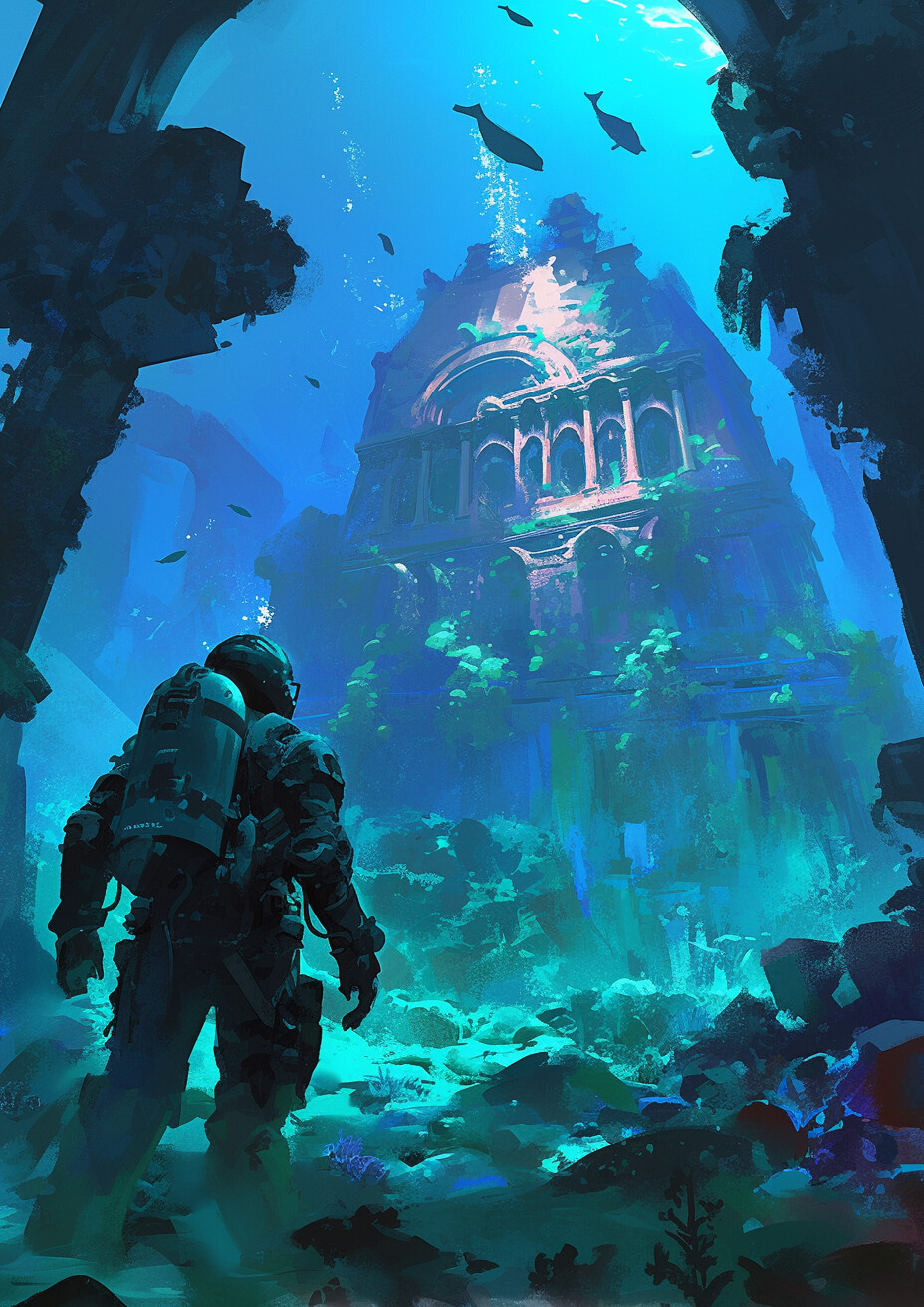 ArtStation - 失落之城的深海冒险（Deep-Sea Adventure in the Lost City）