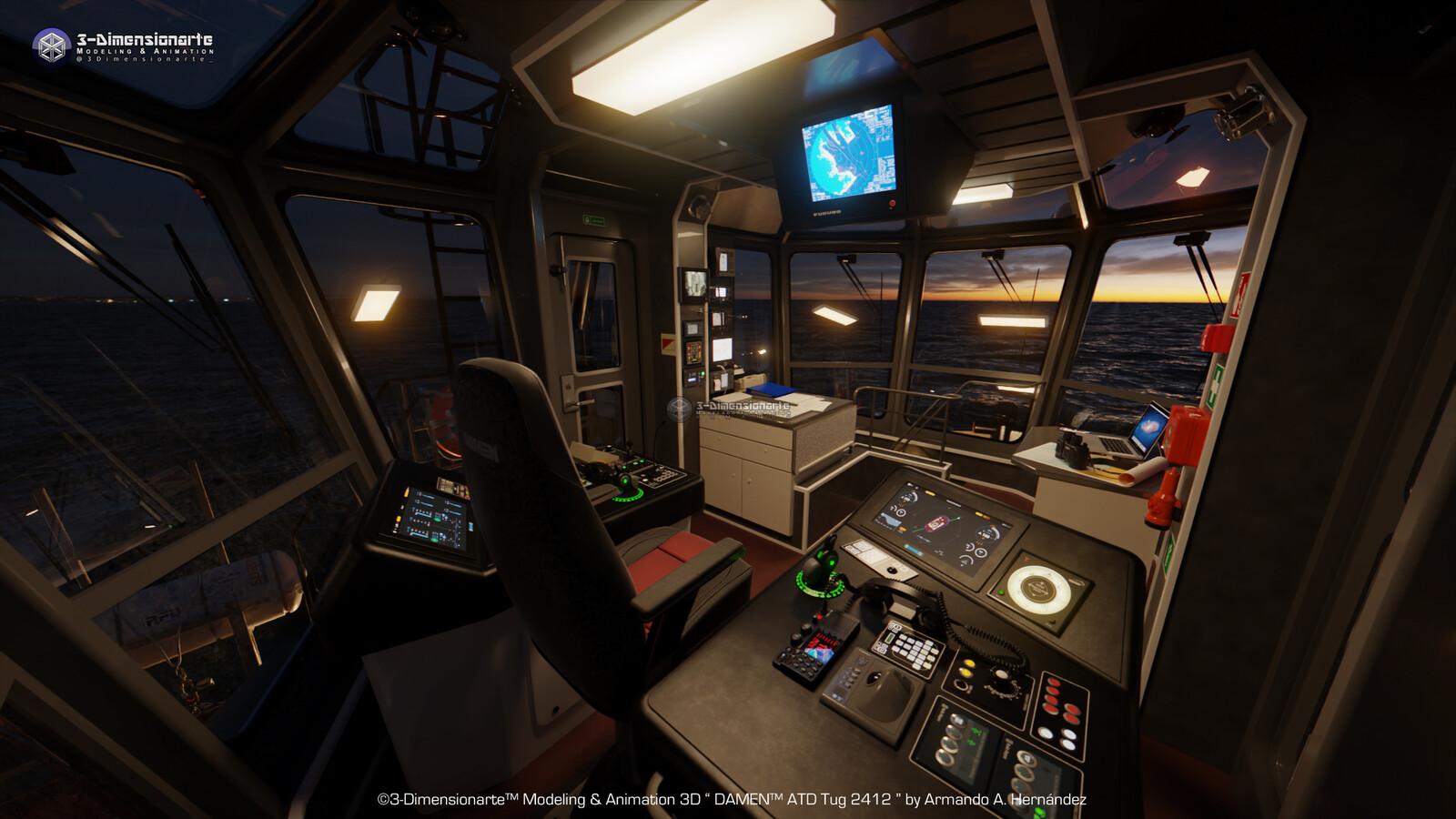 Wheelhouse (Lights ON)