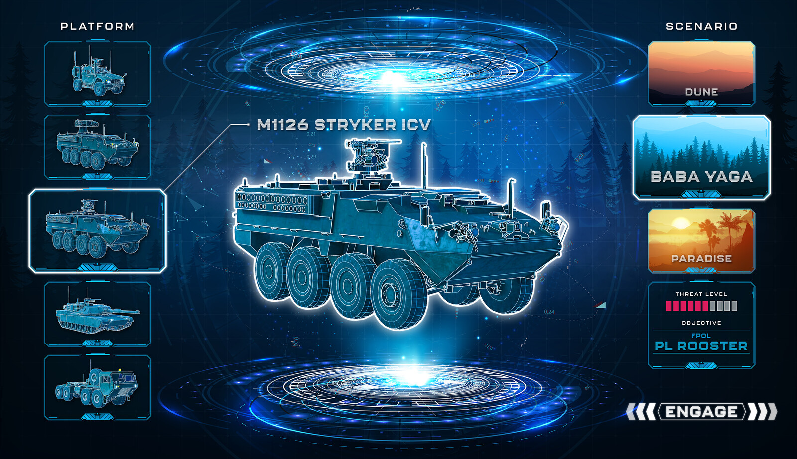 Operations Loadout Screen