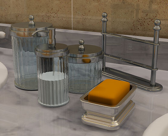 Bathroom fixtures, accessories