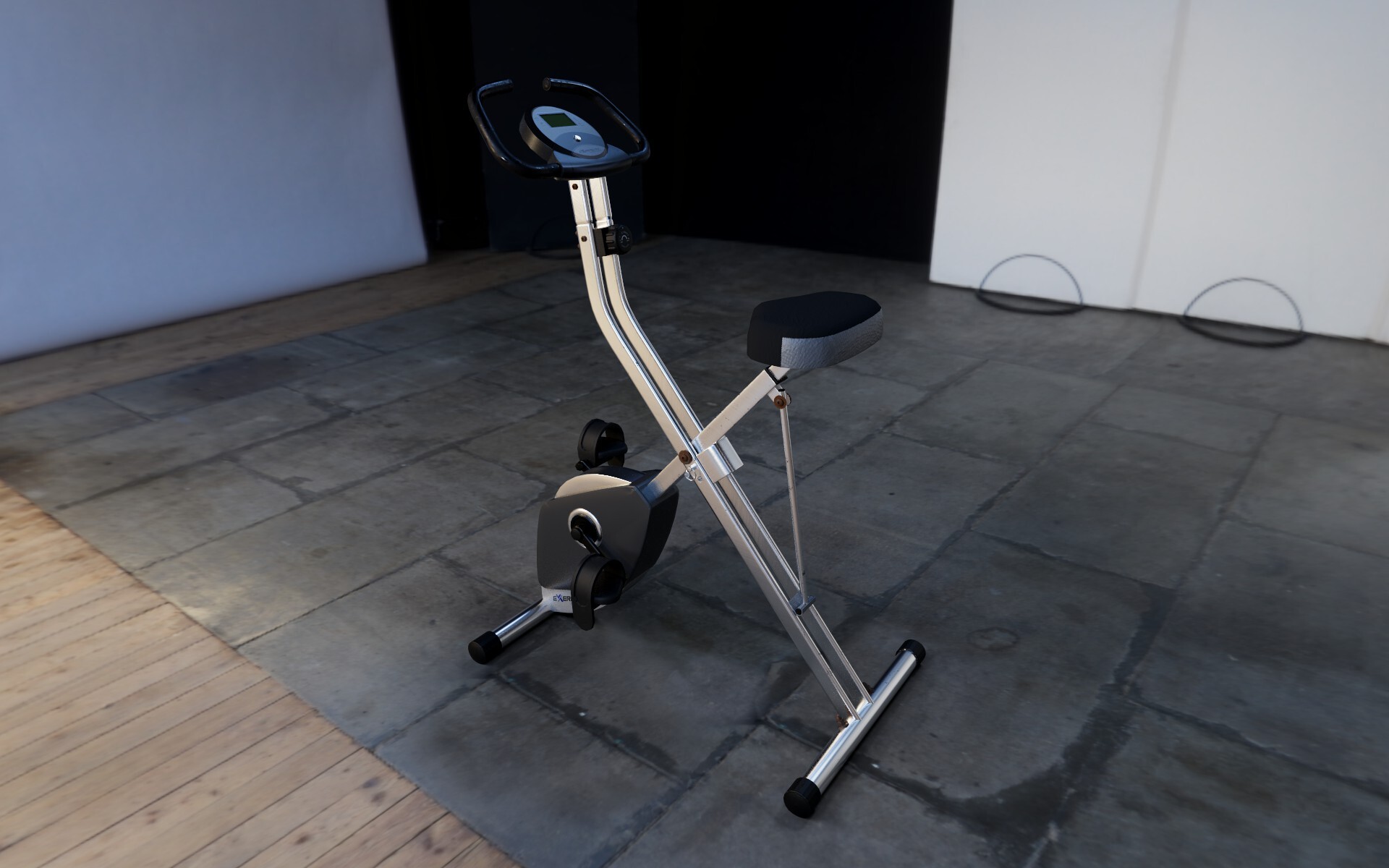 ArtStation Exerpeutic Folding Exercise Bike