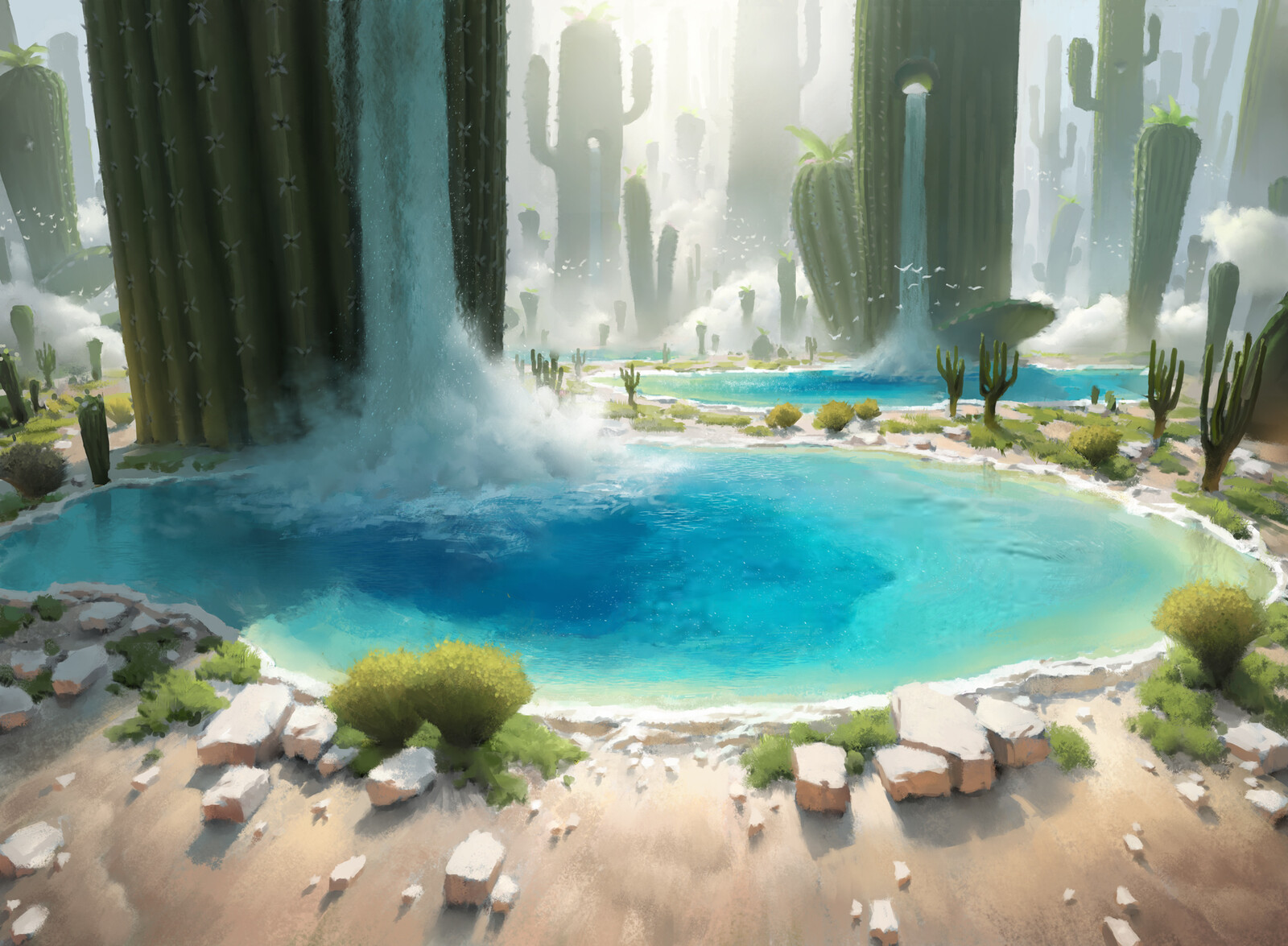 Lush Oasis