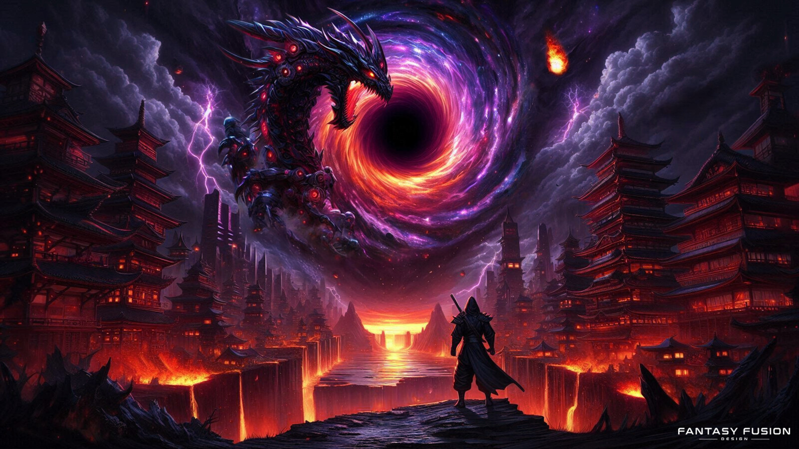 Two universes colliding, opening windows to other worlds, result in cataclysm and the annihilation of both realms.