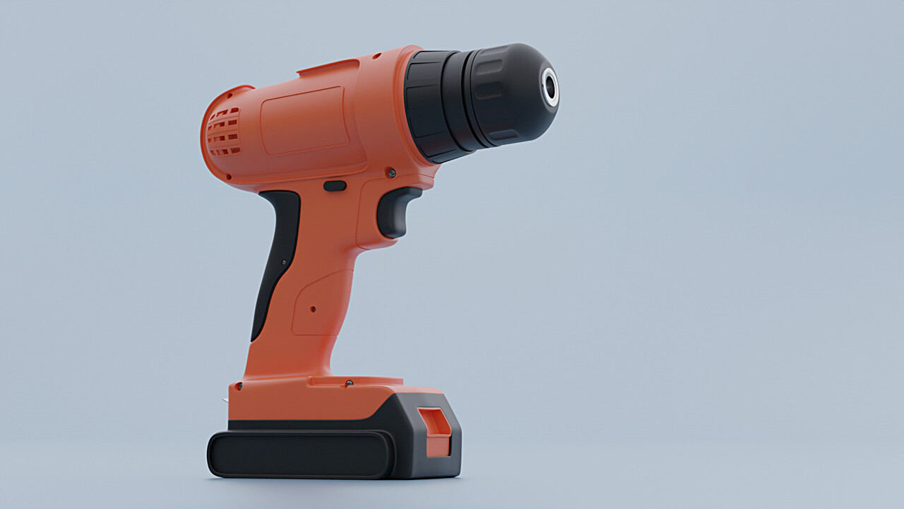 Drill, side view