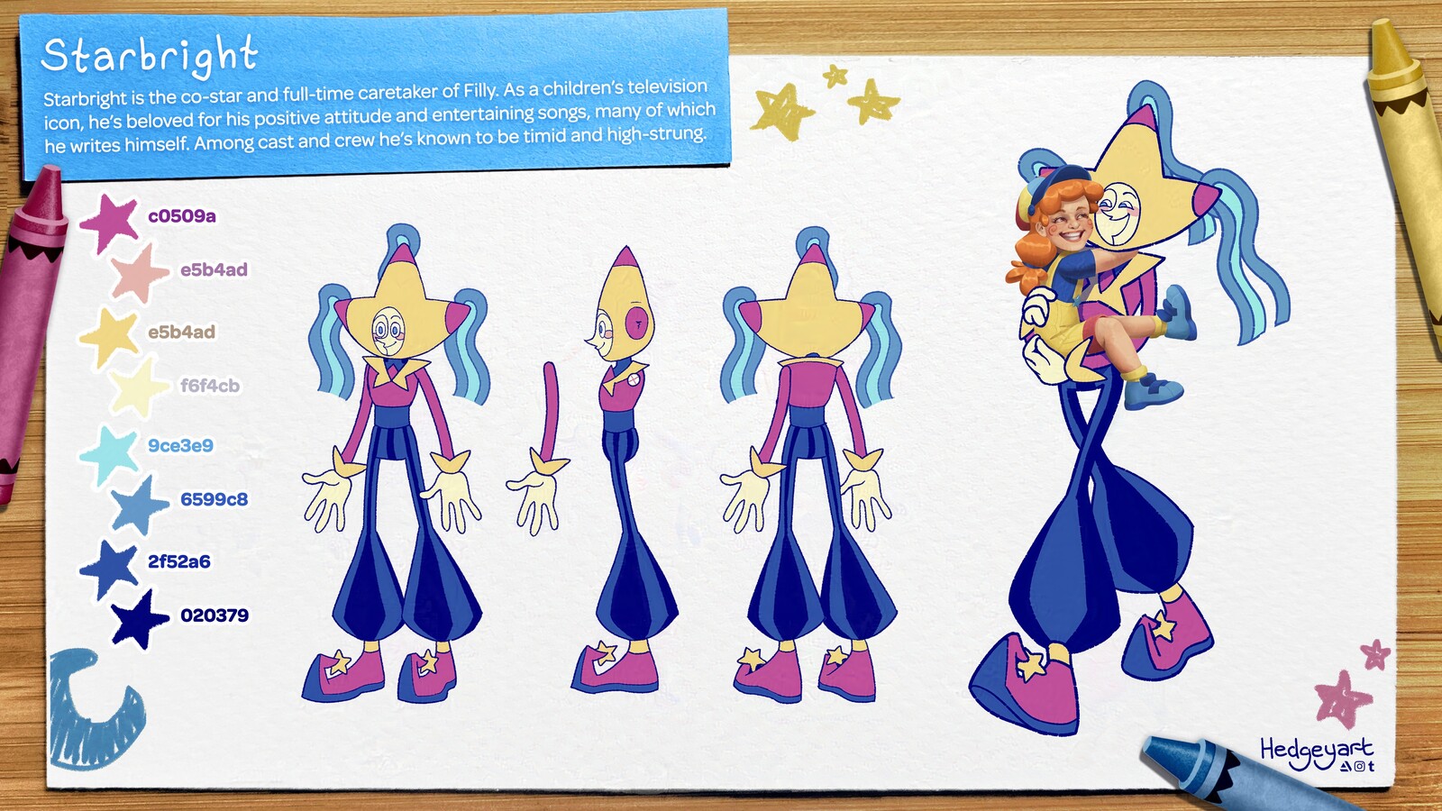 Starbright Character Pack Redesign