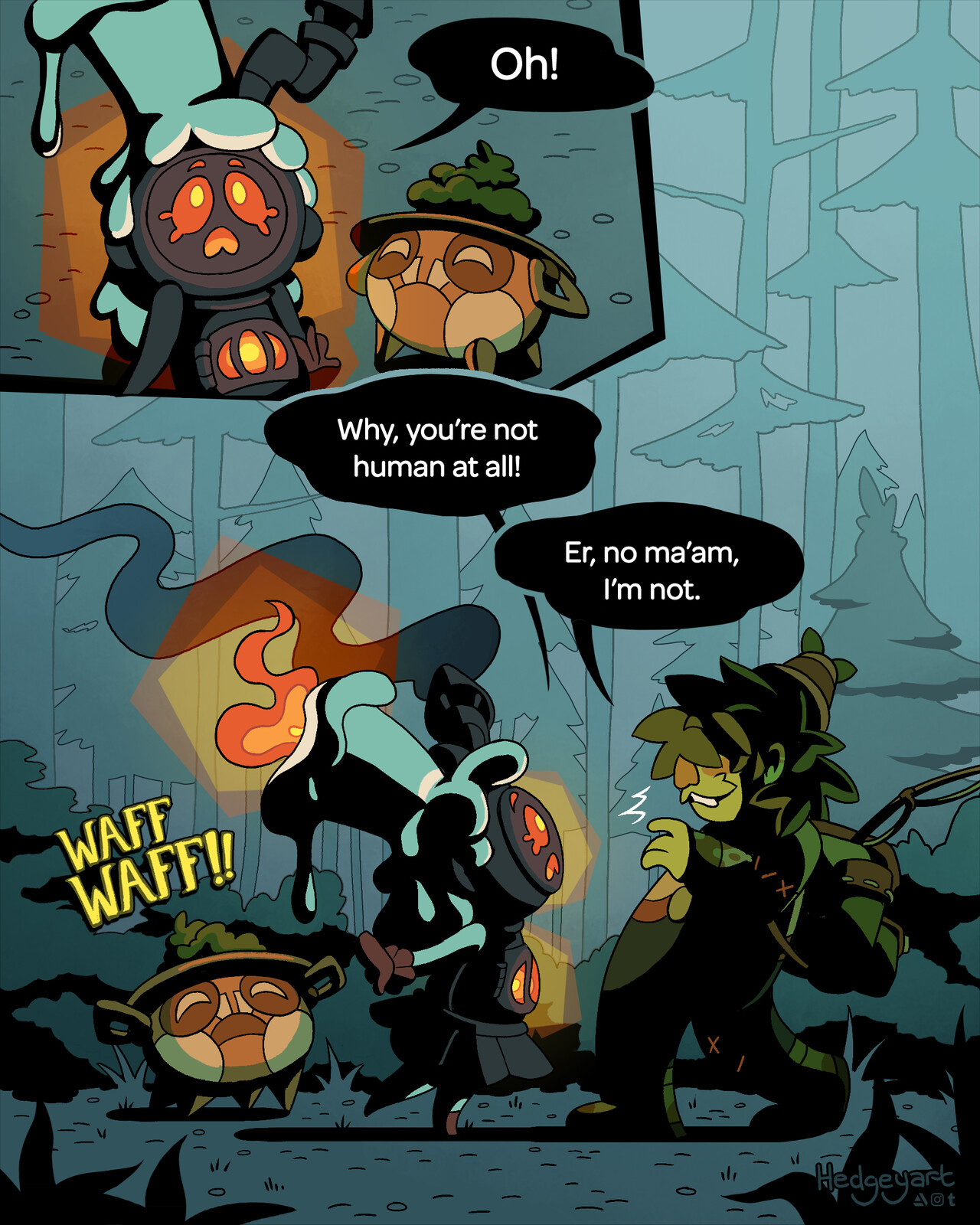 Monster Manor Comic (Test Page)