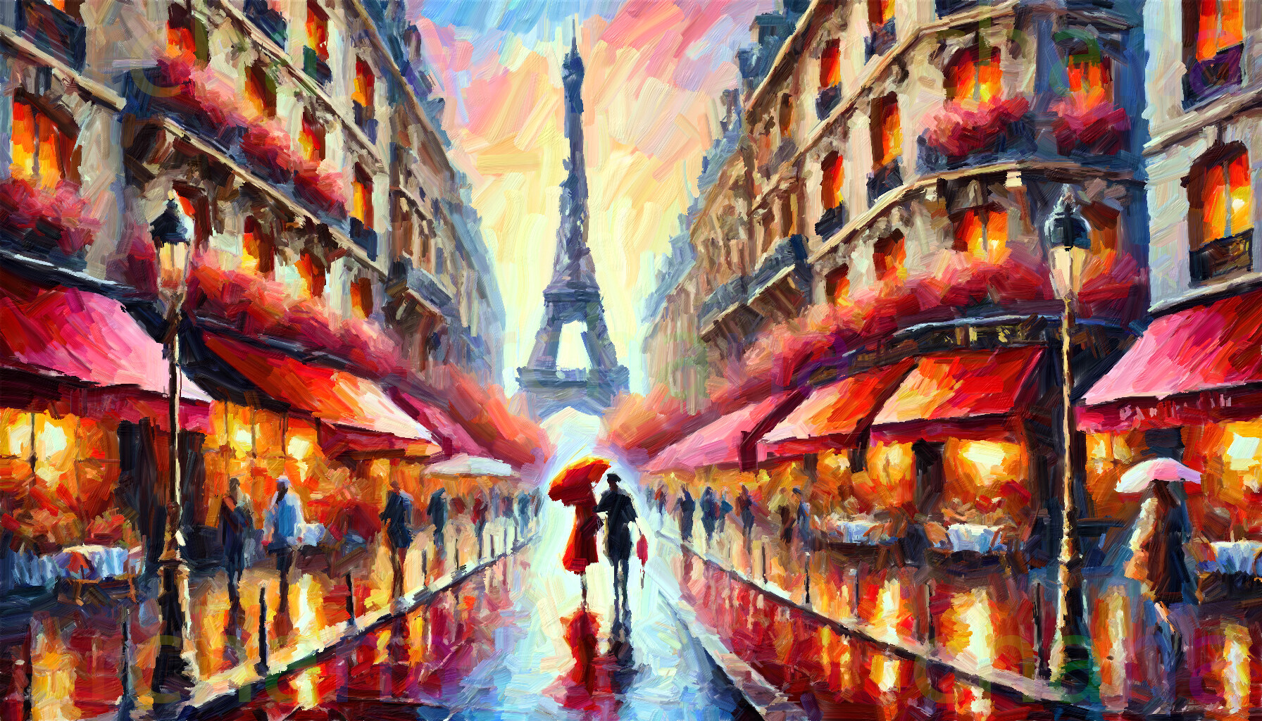 Archana Love in the City of Lights Strolling by the Eiffel Tower