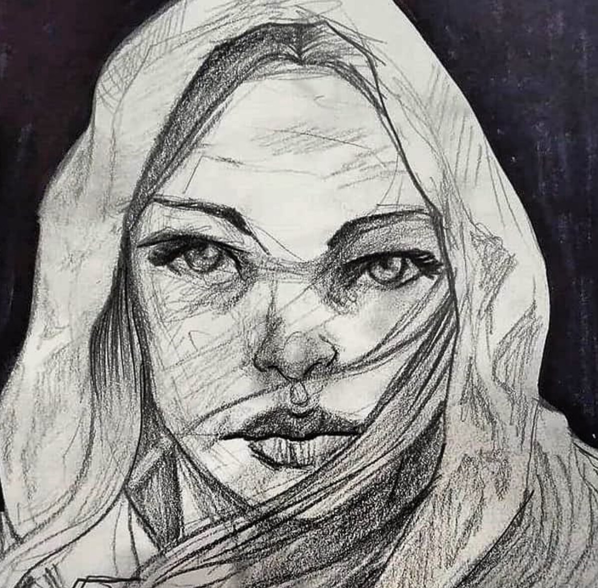 The lady on the city