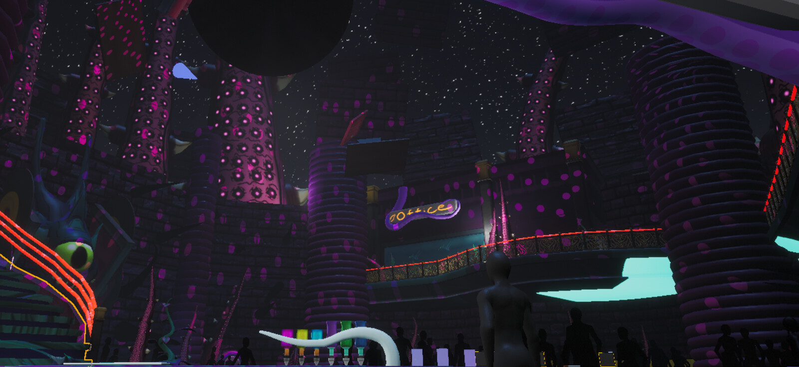 View 3 of the Club Cosmic Night Club