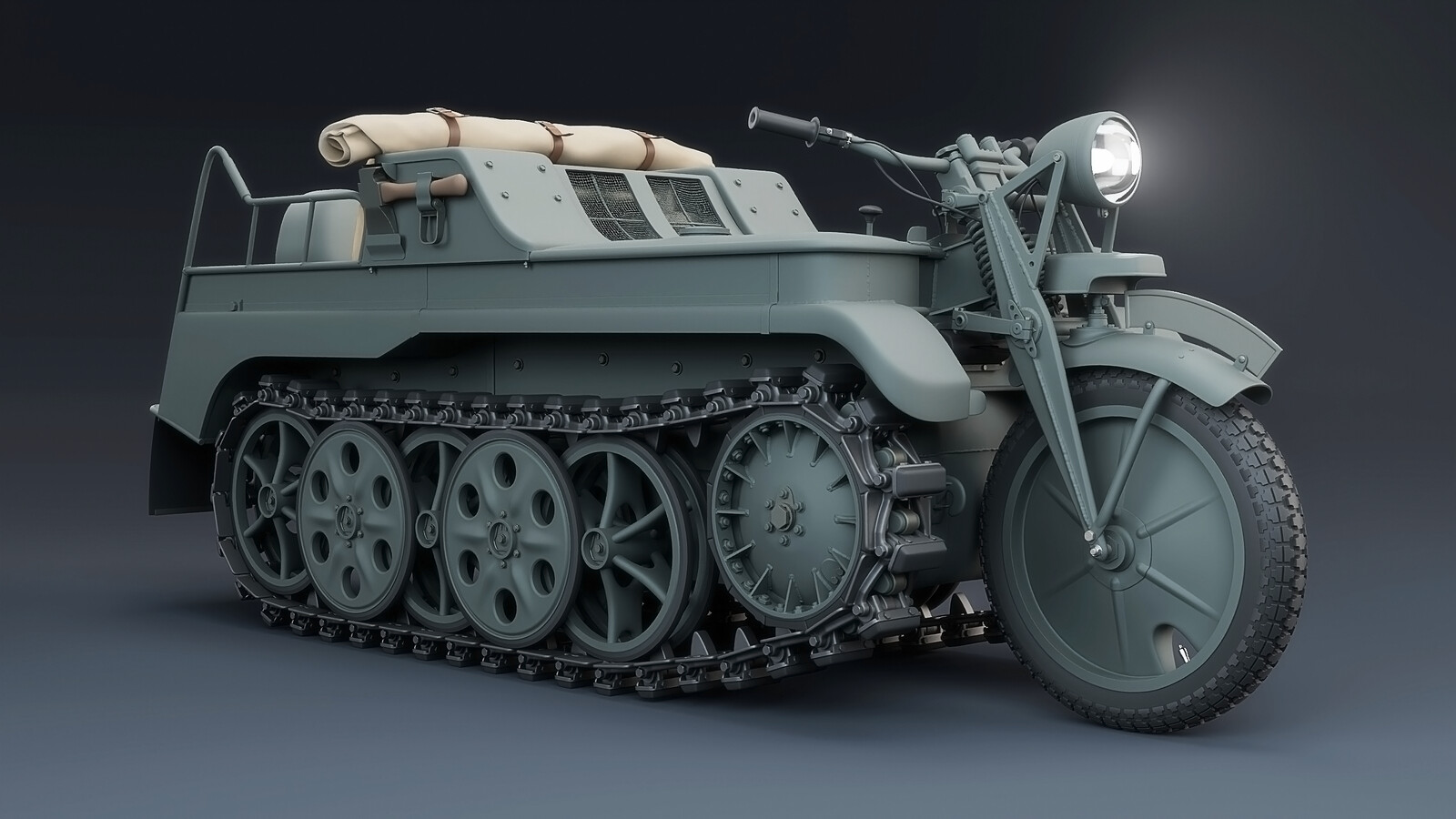 Sd.Kfz.2 Kettenkrad HK 101 "Motorcycle Tractor"