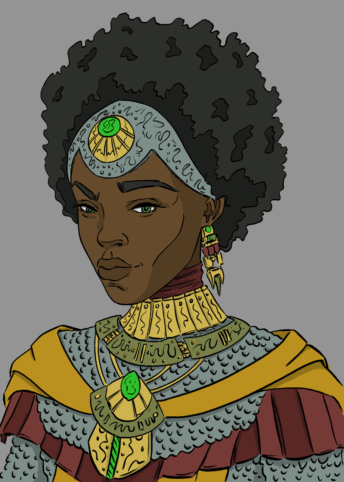 D&amp;D Female Fighter