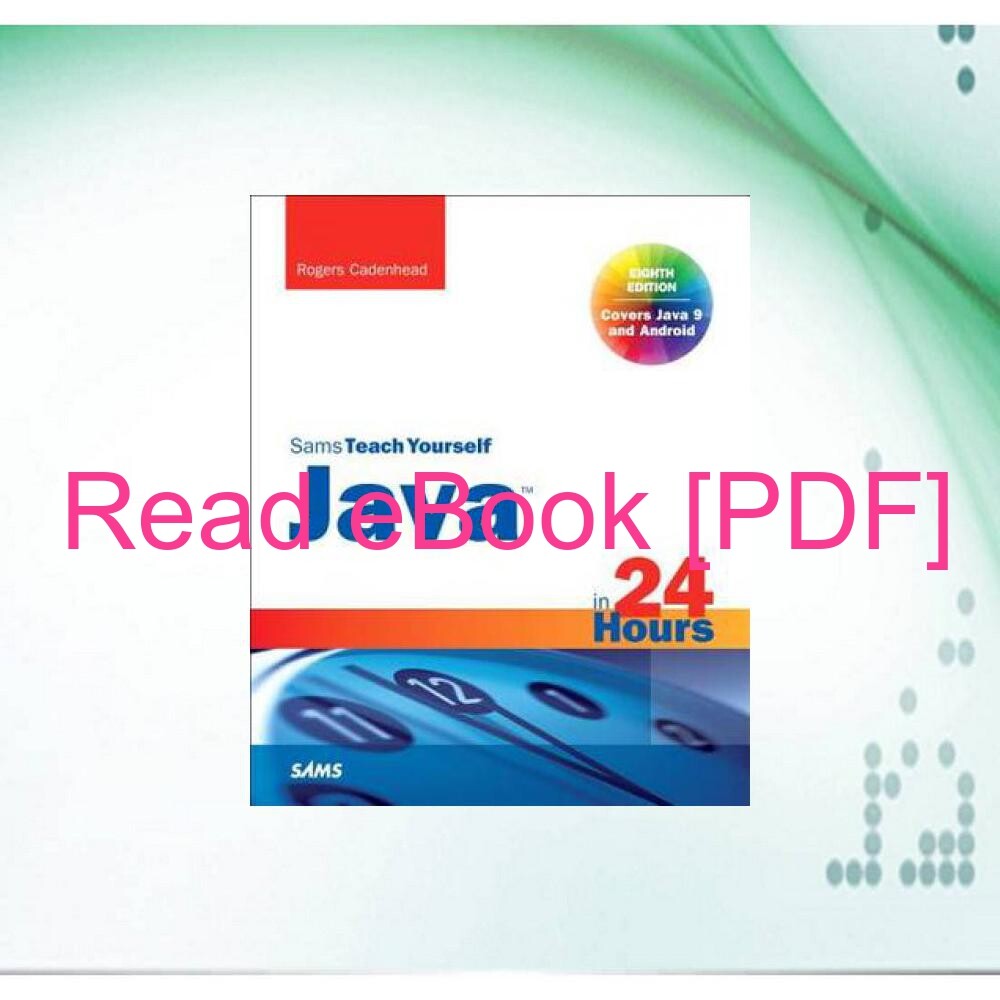 ArtStation - PDF ePub Java in 24 Hours Sams Teach Yourself (Covering ...