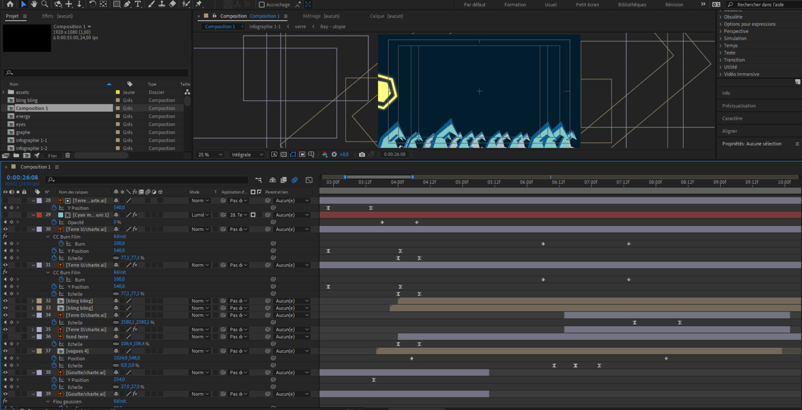 Animation sur After Effect