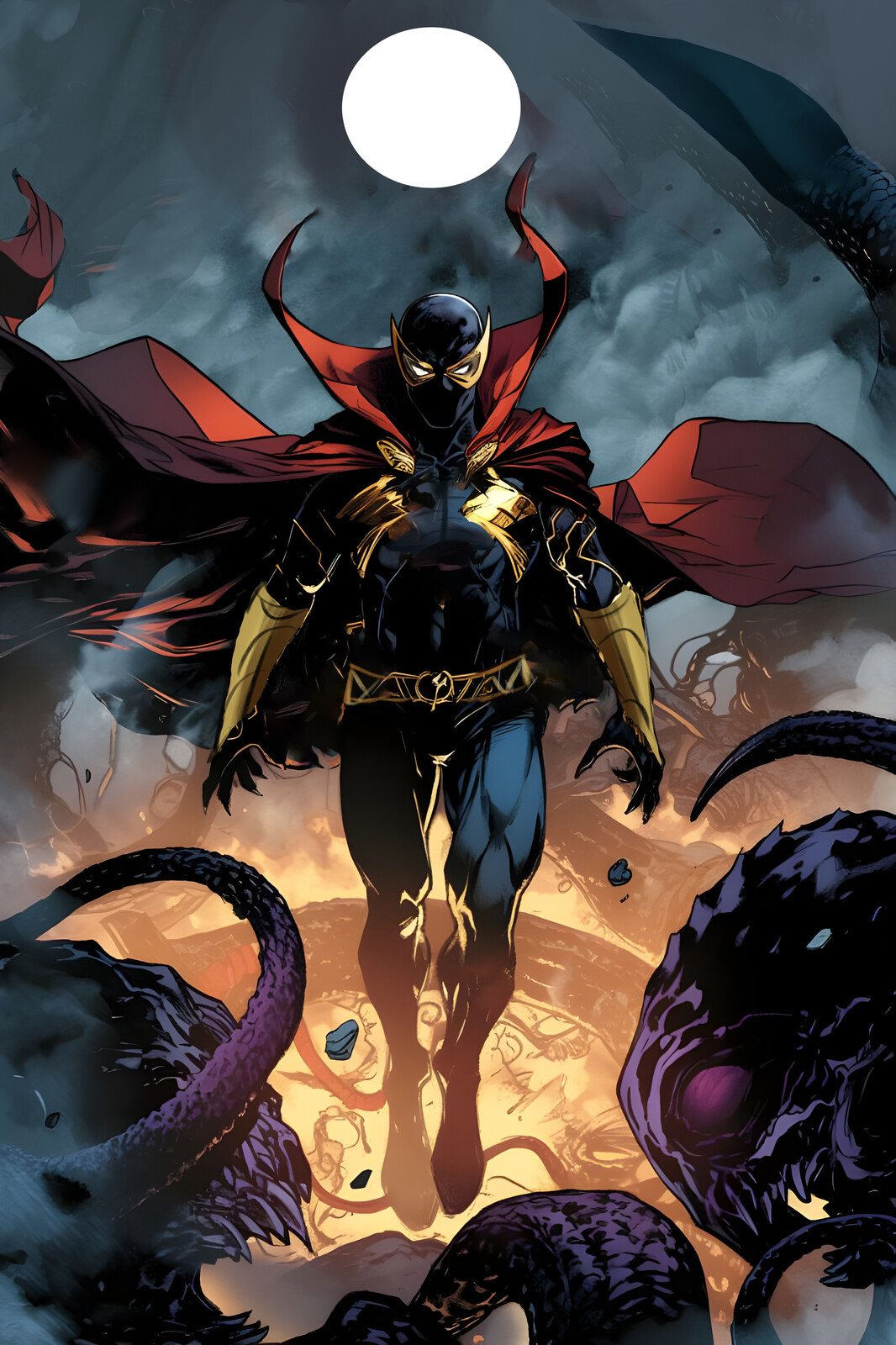 Mistler Marvel OwnCreated Comic Hero Cover
