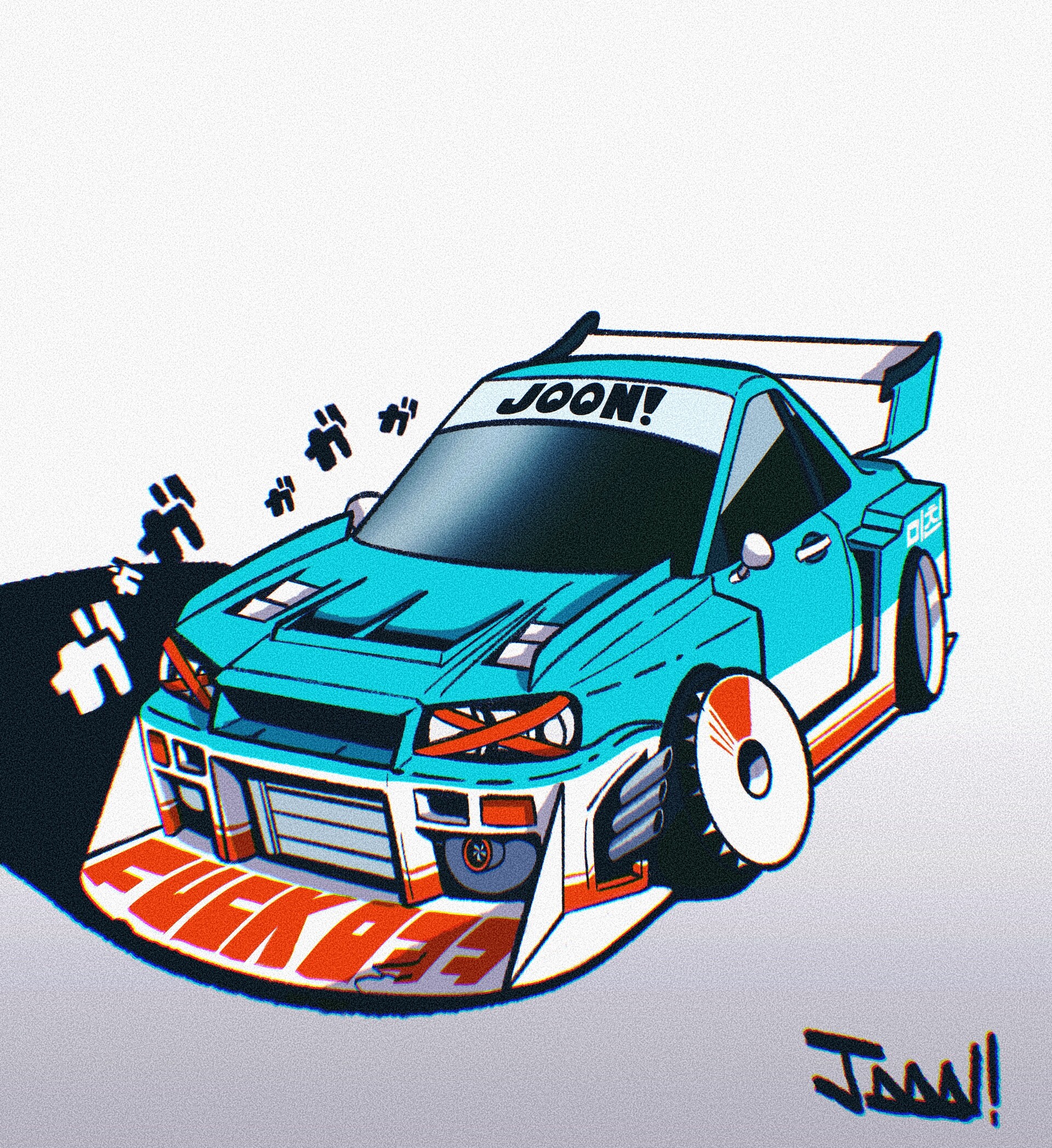 ArtStation - Liberty Walk R34 GTR