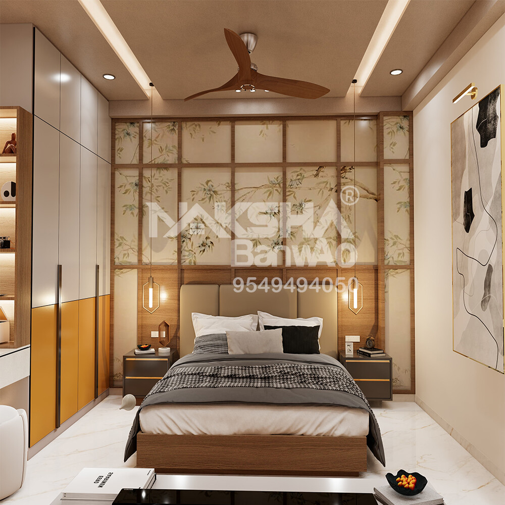 ArtStation - Aanand ji jaipur house bedroom interior design