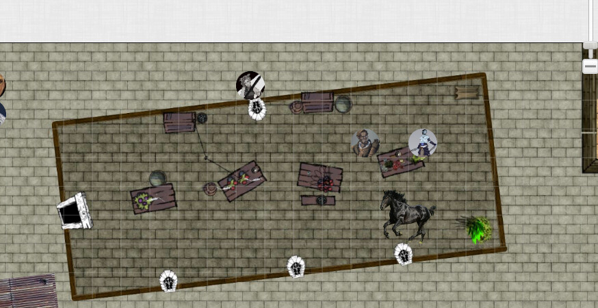 Original map layout of the area that inspired the scene.