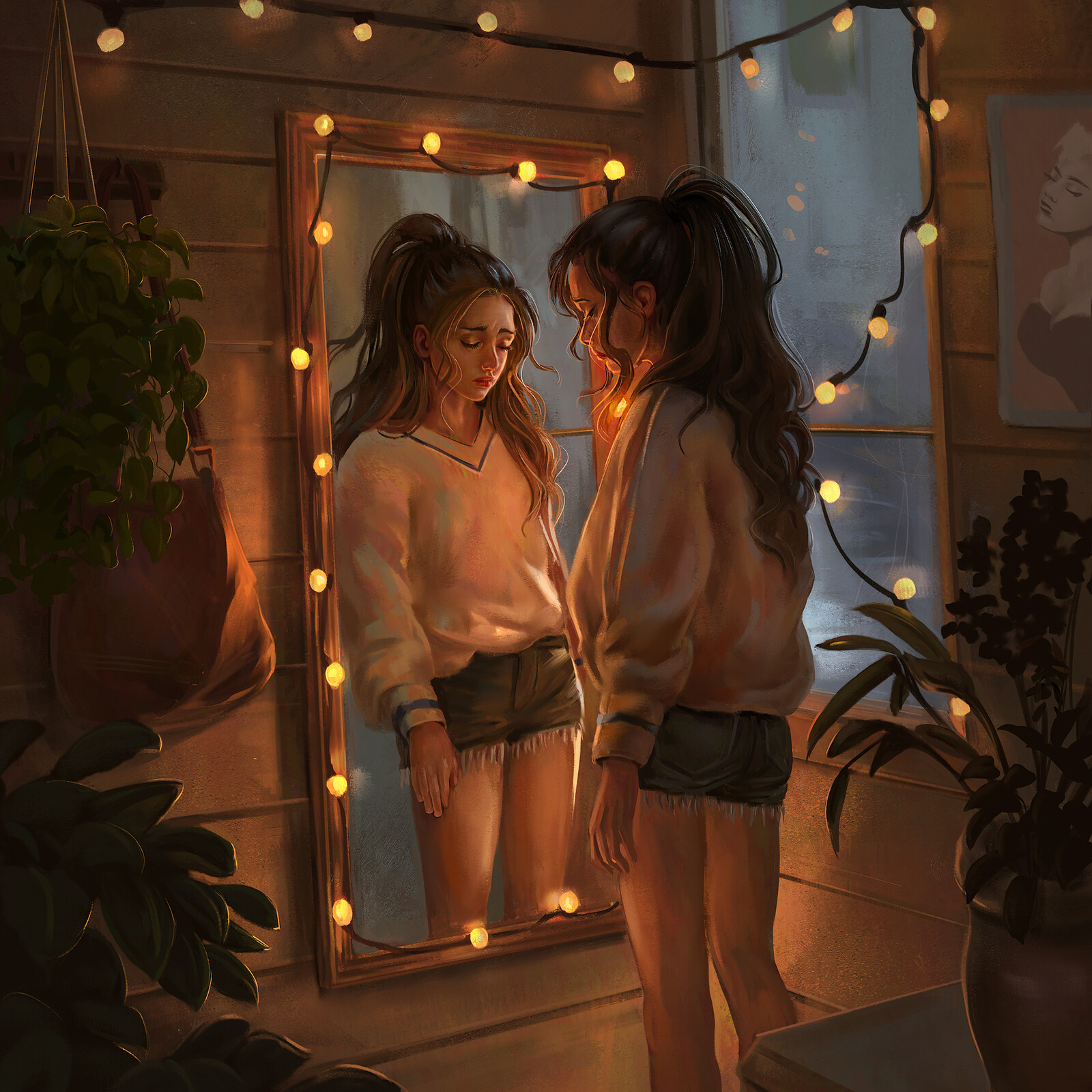 Girl during puberty - version 1