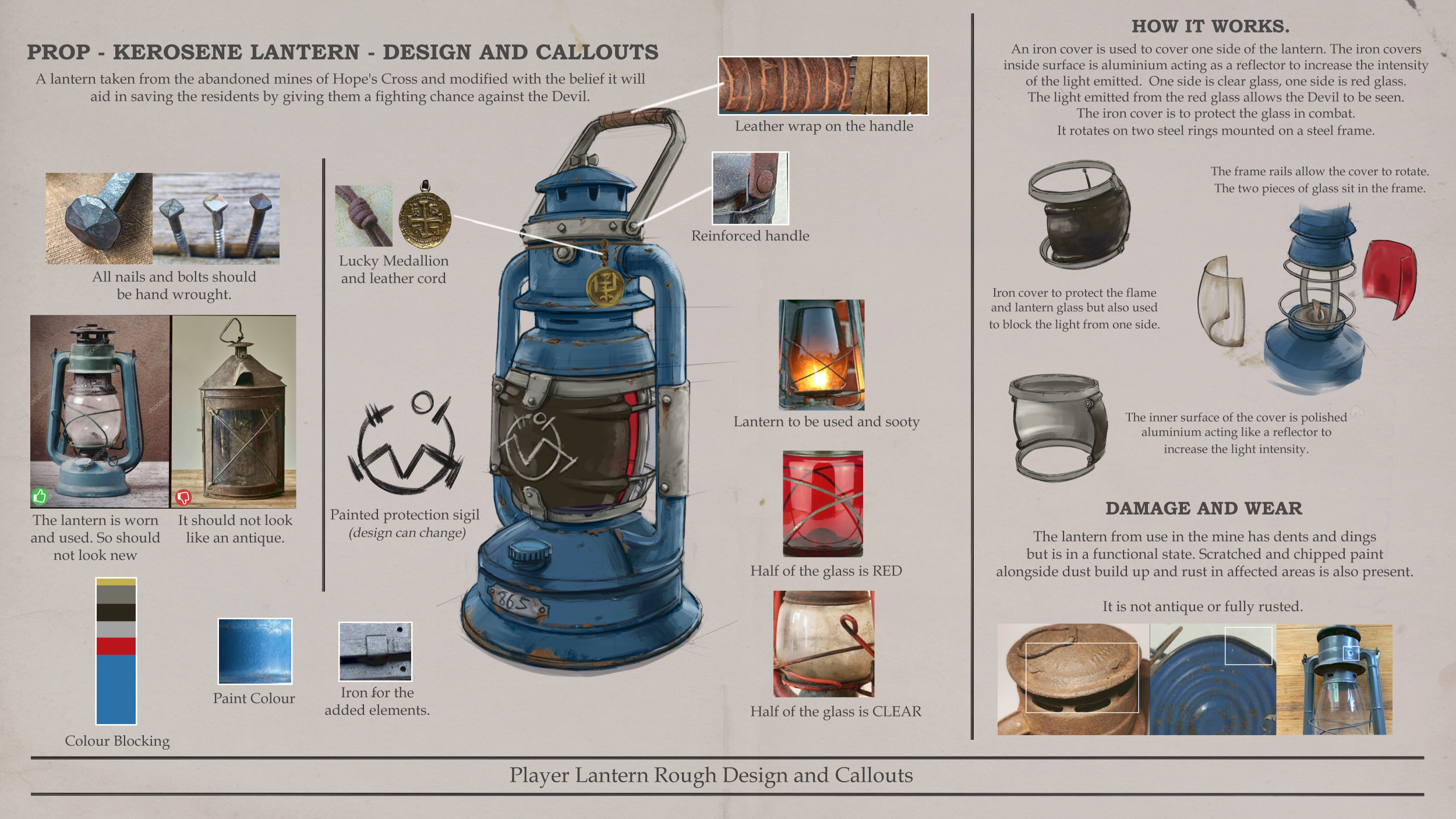 Lantern - Design and Callout Sheet