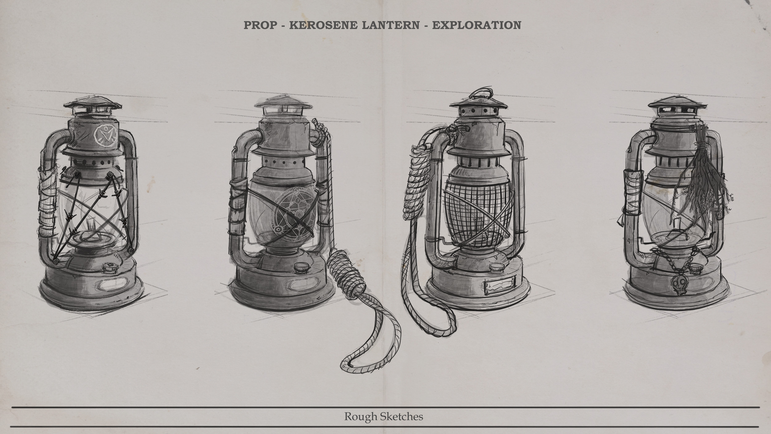 Lantern - Rough Sketches