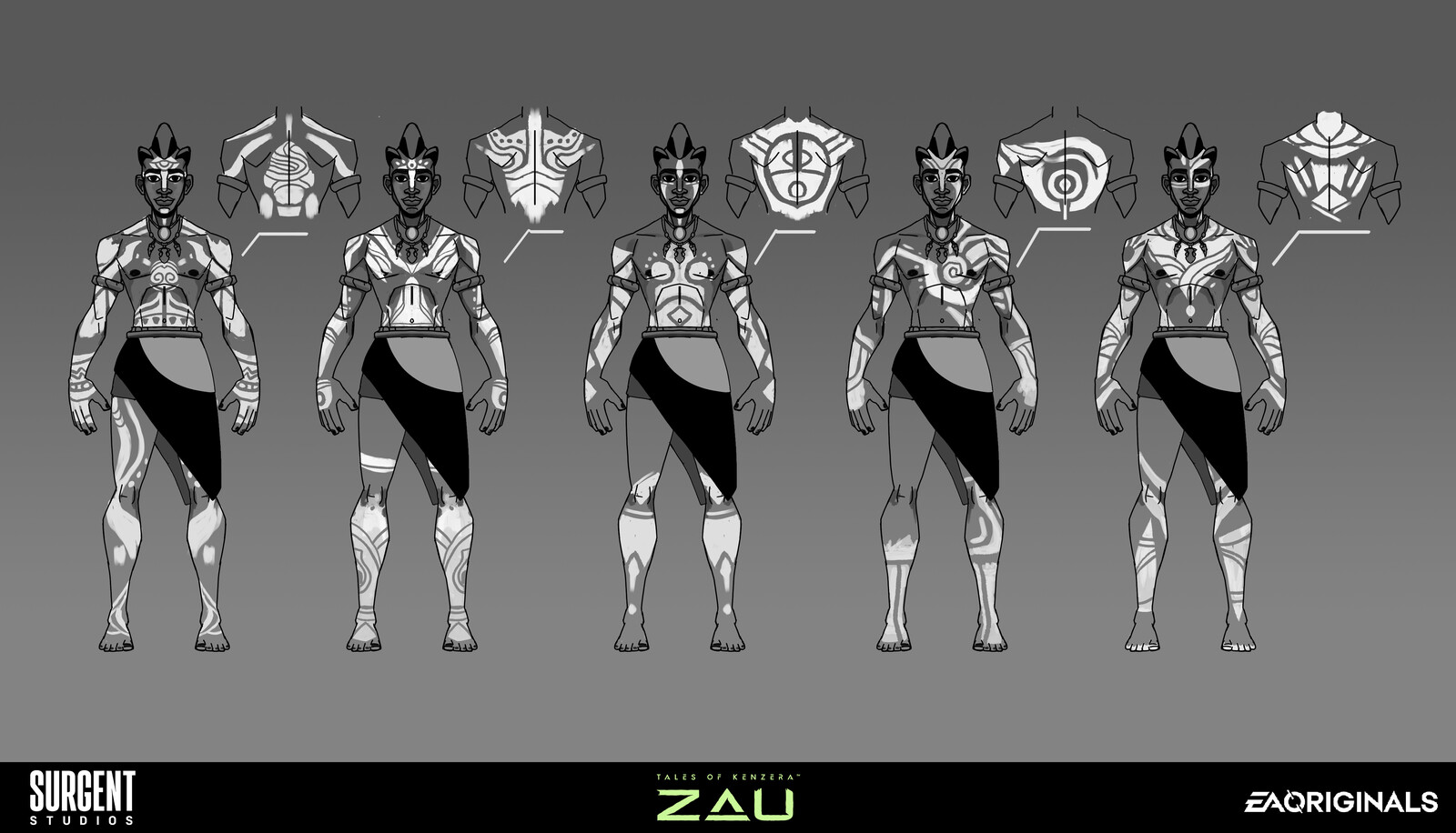Zau body paint