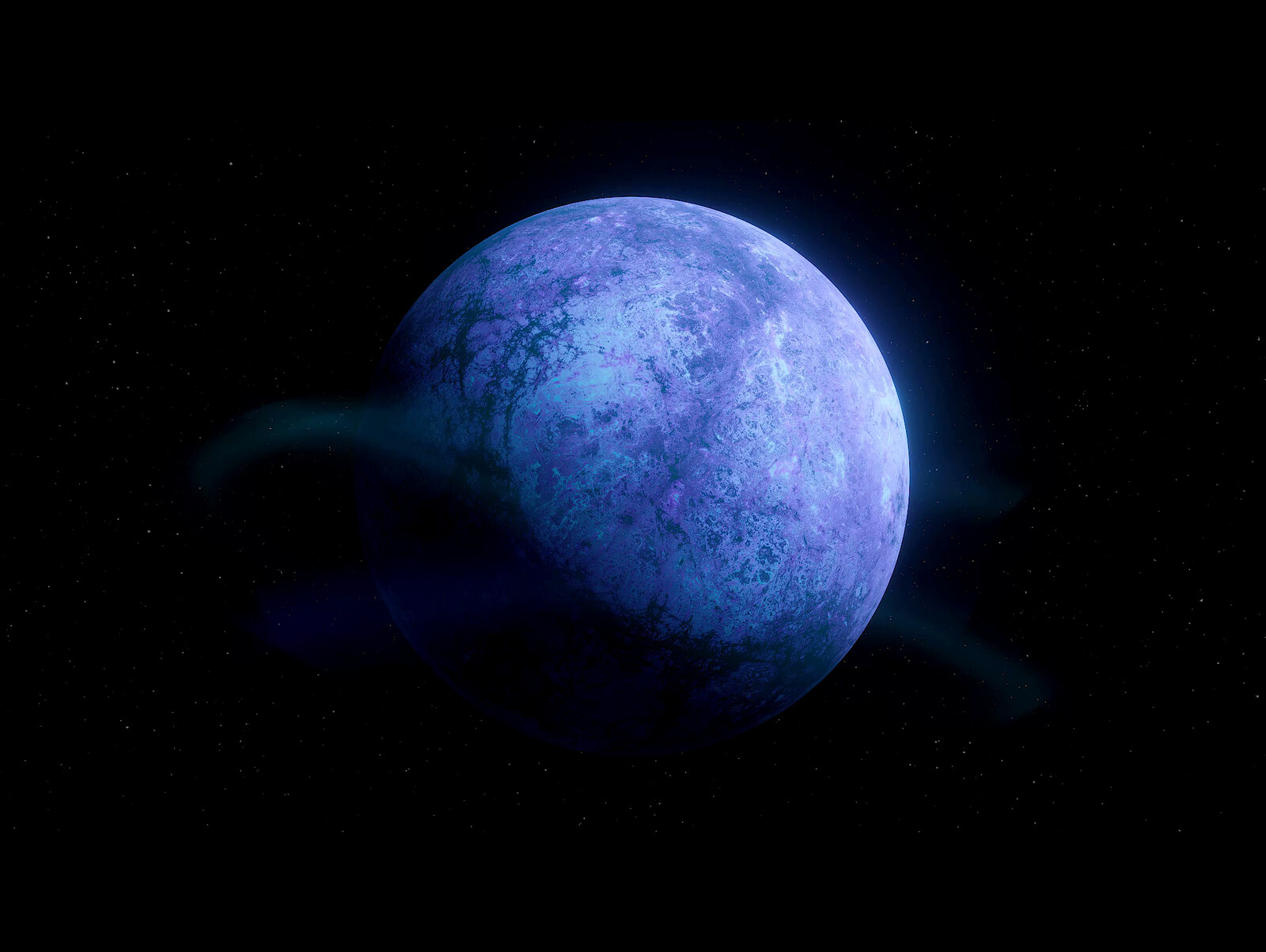 The planet at its normal state, before perishment.
