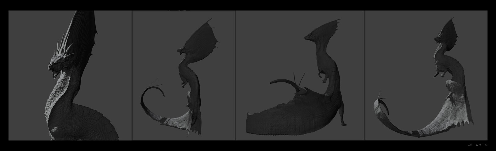 silhouette poses