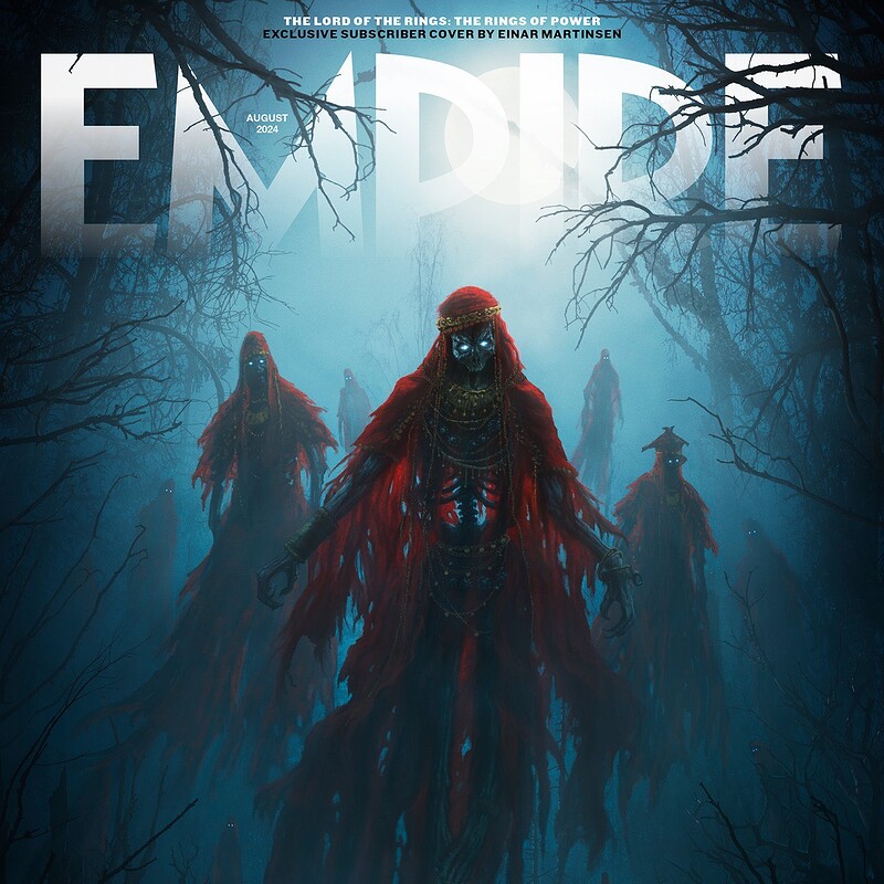 - Empire Cover - The Lord of The Rings, The Rings of Power