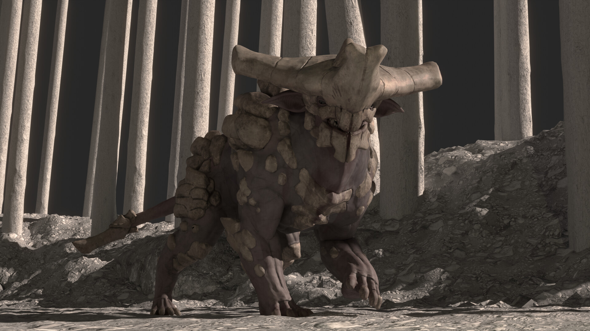 ArtStation - Digital Creature Animation 2024 Capstone Character