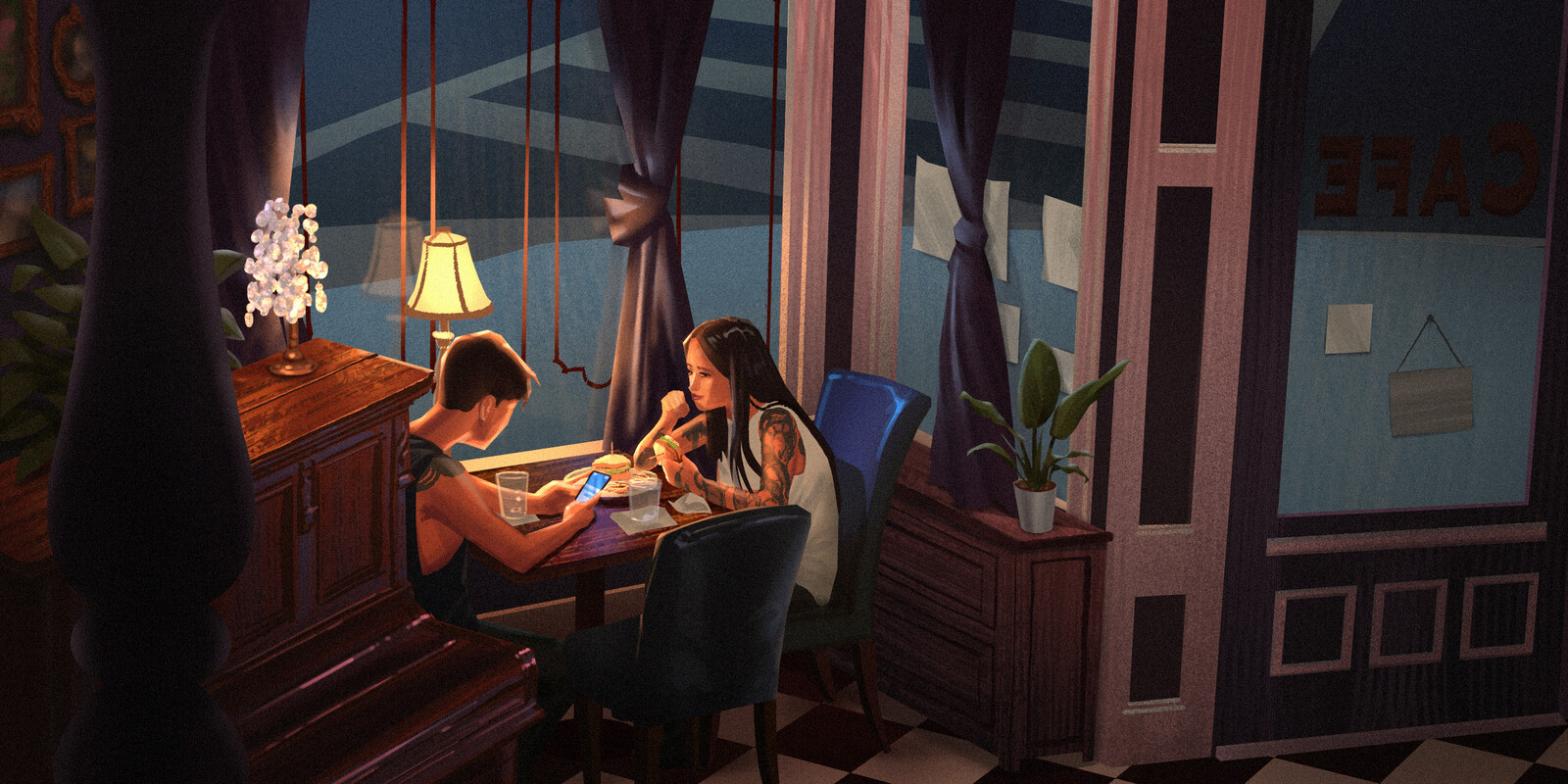 Night Cafe