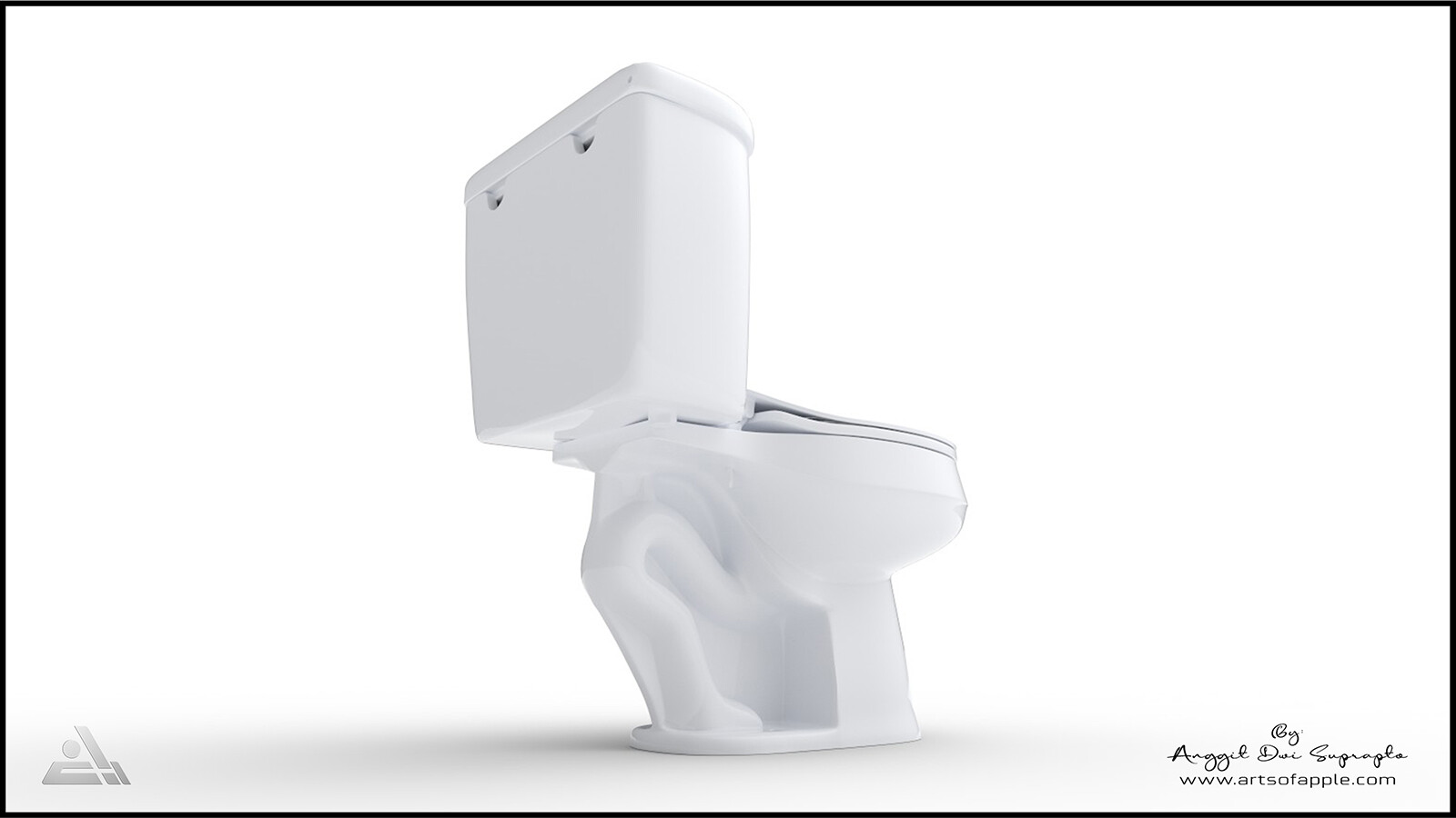 AquaSource Henshaw White WaterSense Dual Flush Elongated Chair Height 2-Piece Toilet 12-in Rough-In Size