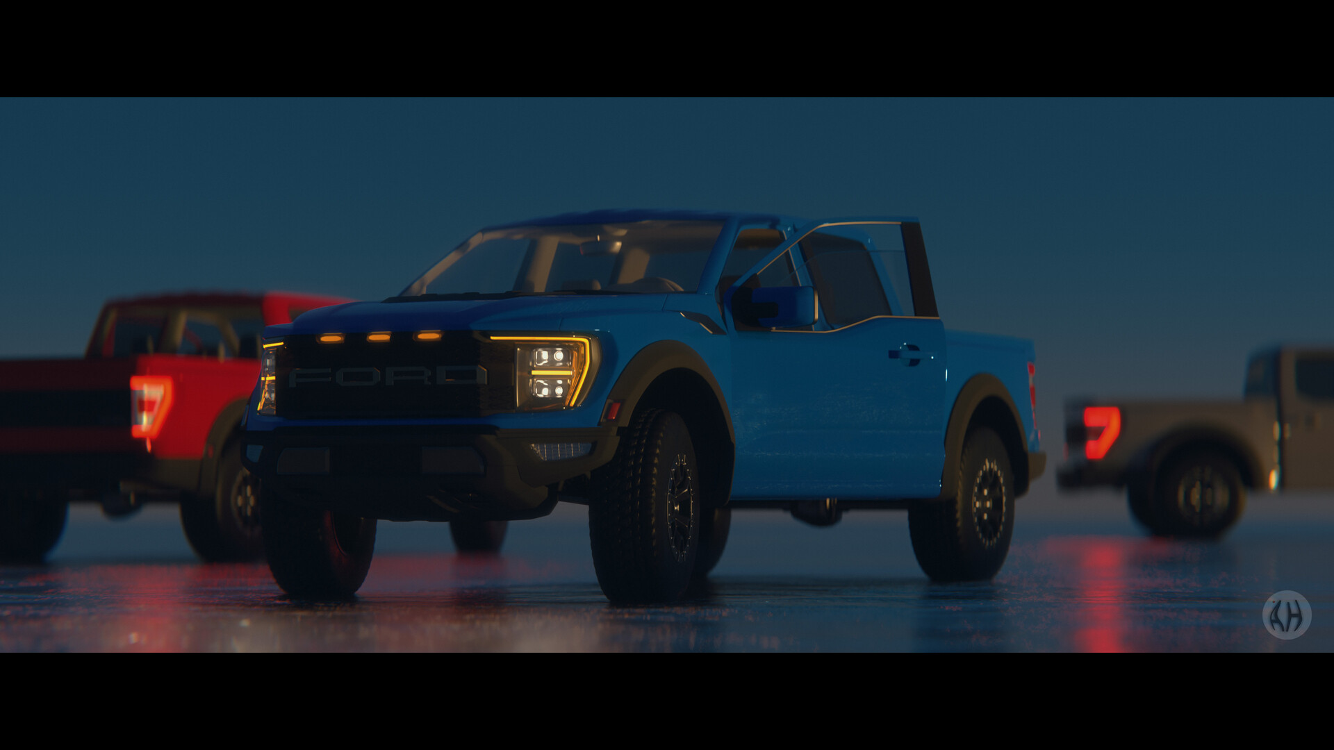 ArtStation - Ford F150 raptor Shots