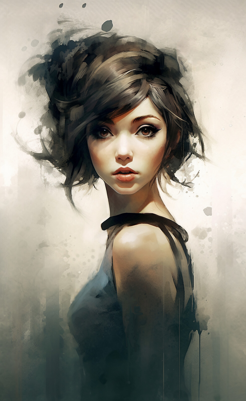 Watercolor Girl