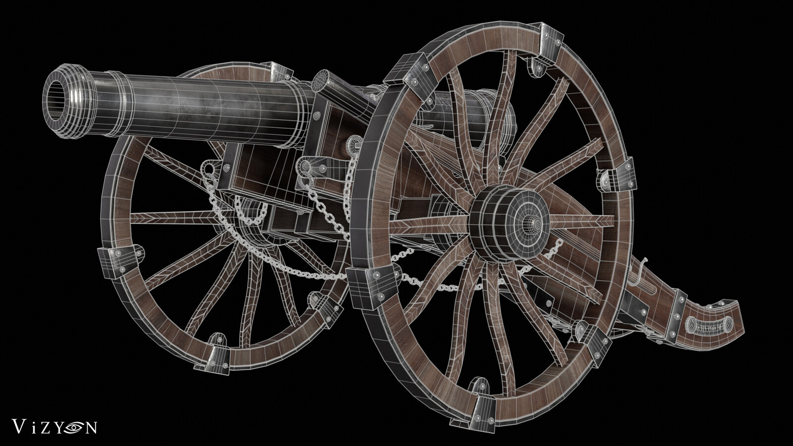 Wireframe render