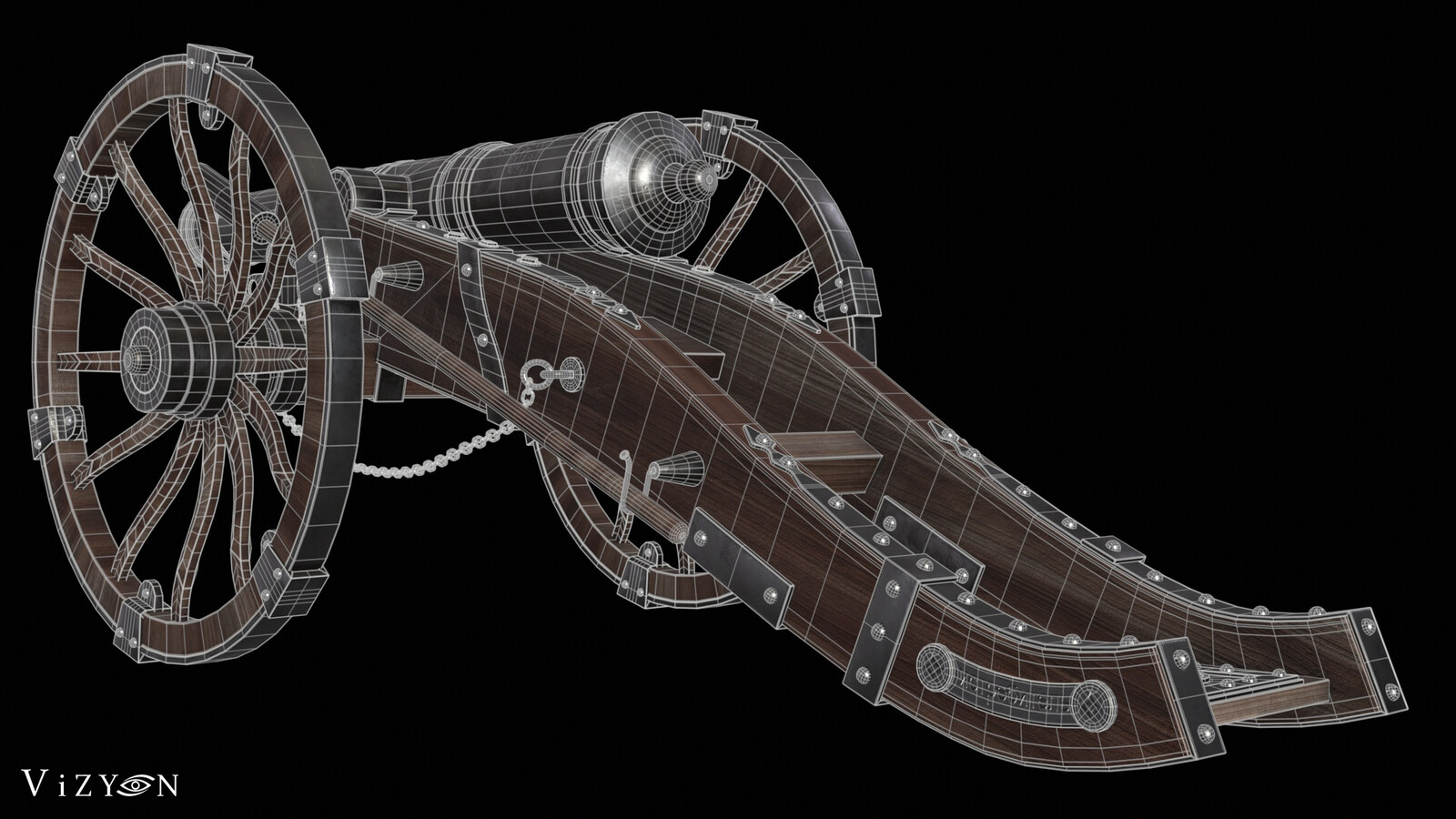 Wireframe render