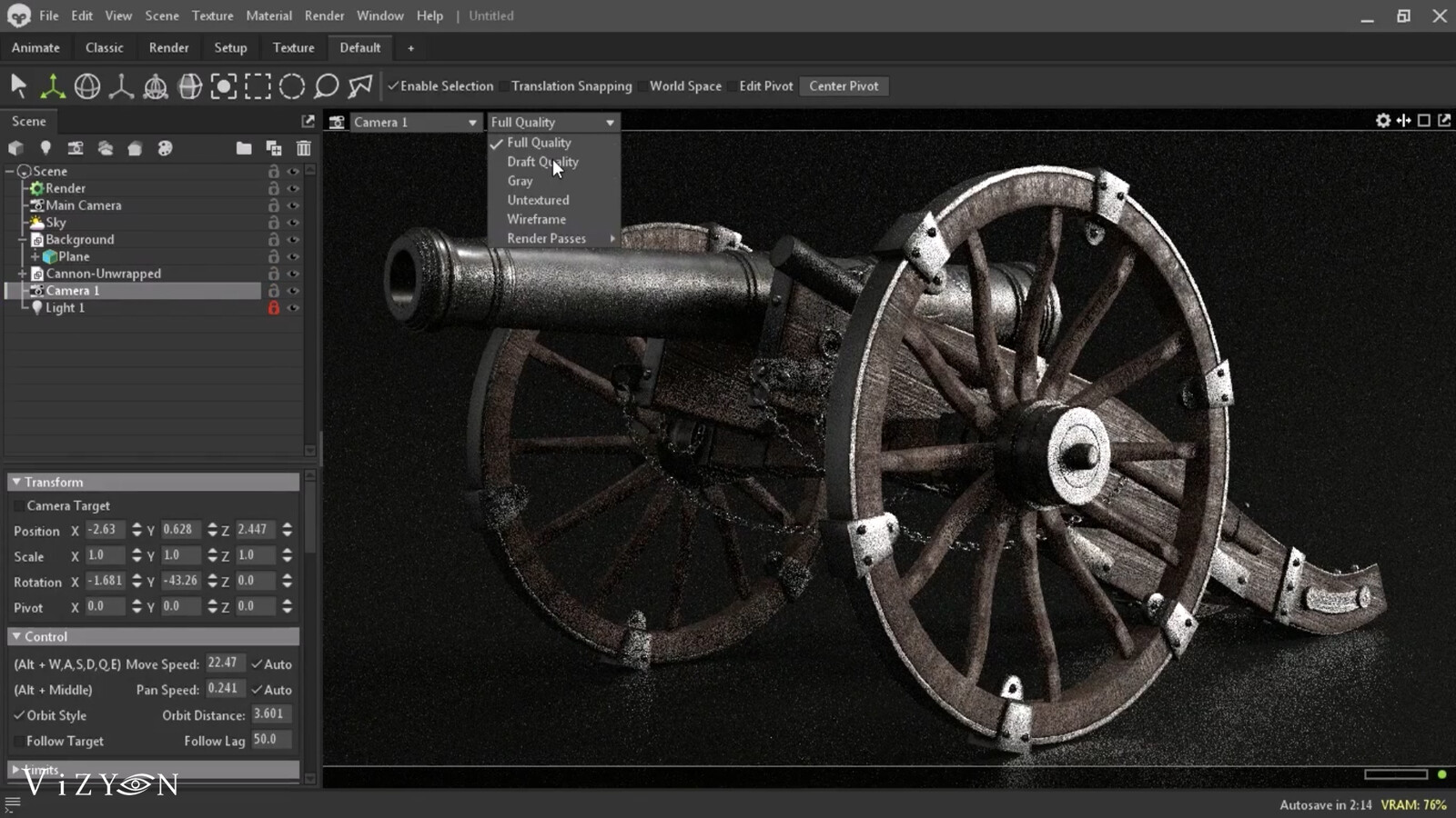 Marmoset toolbag(Rendering)
