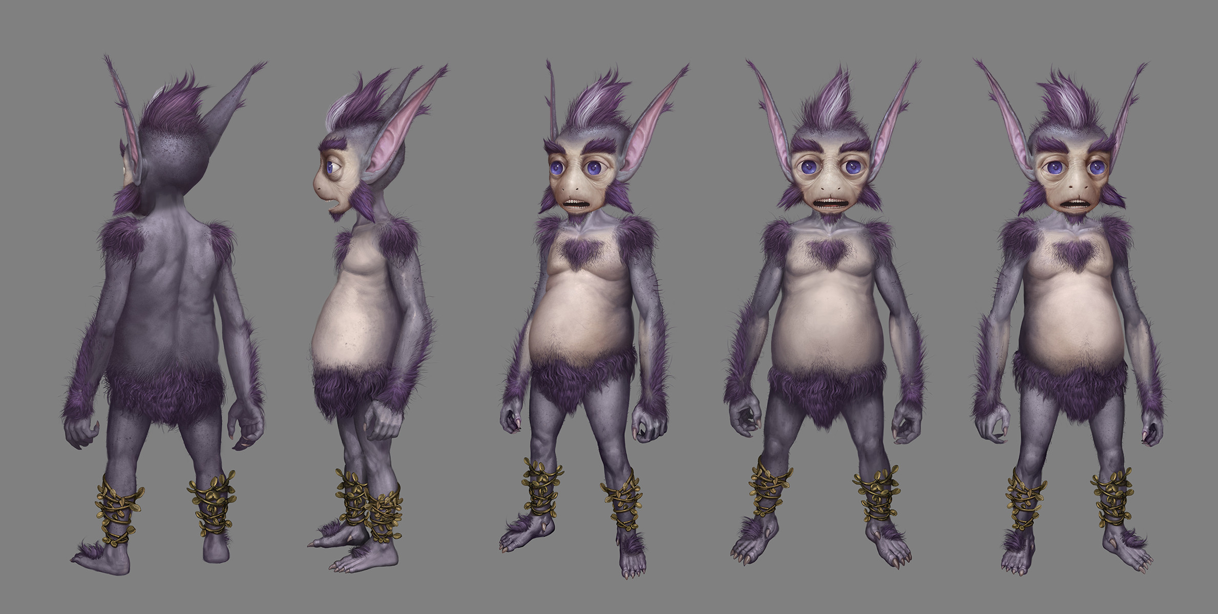 Helpy character turnaround which was used throughout whole two seasons