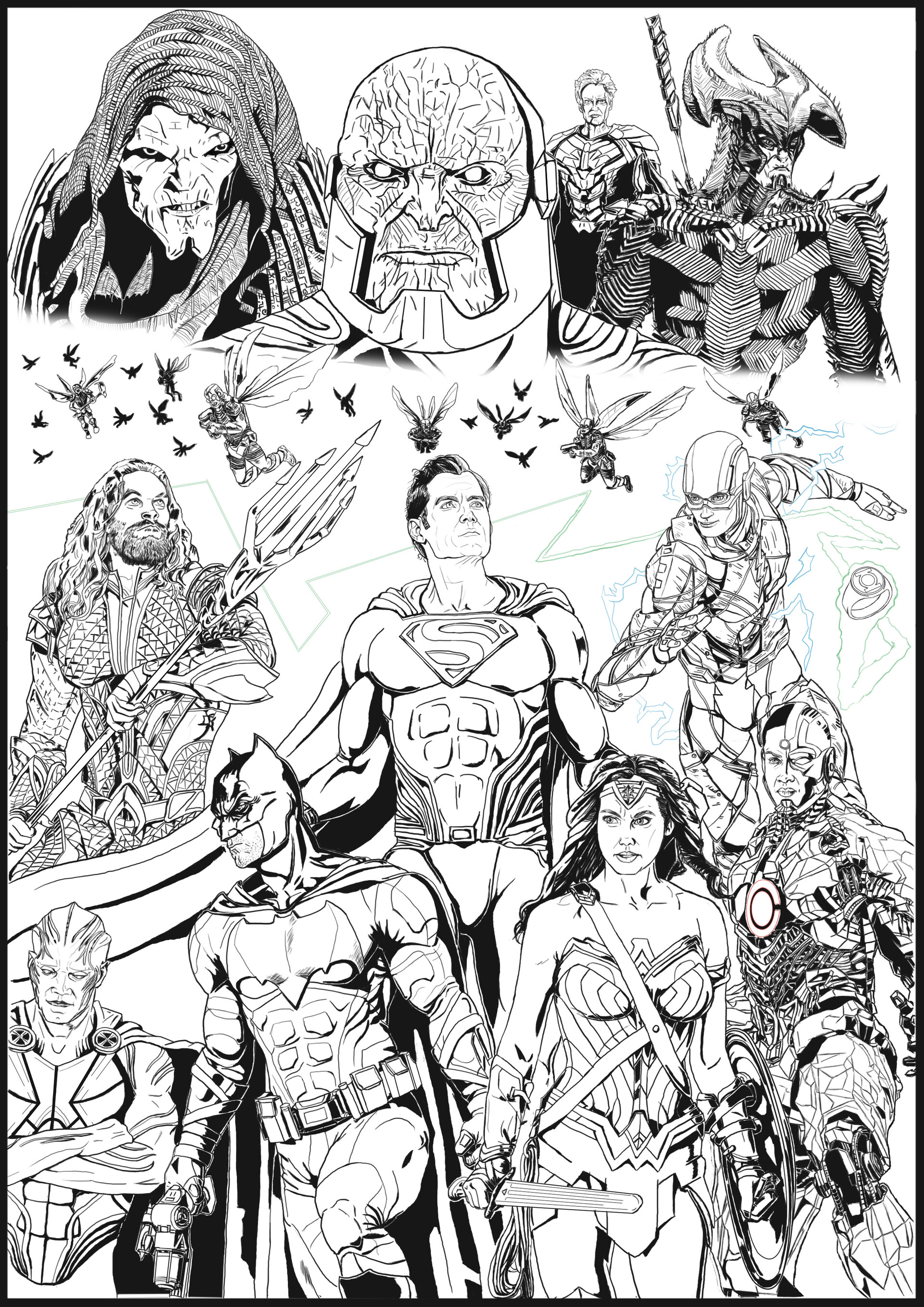 ArtStation - ZS Justice League