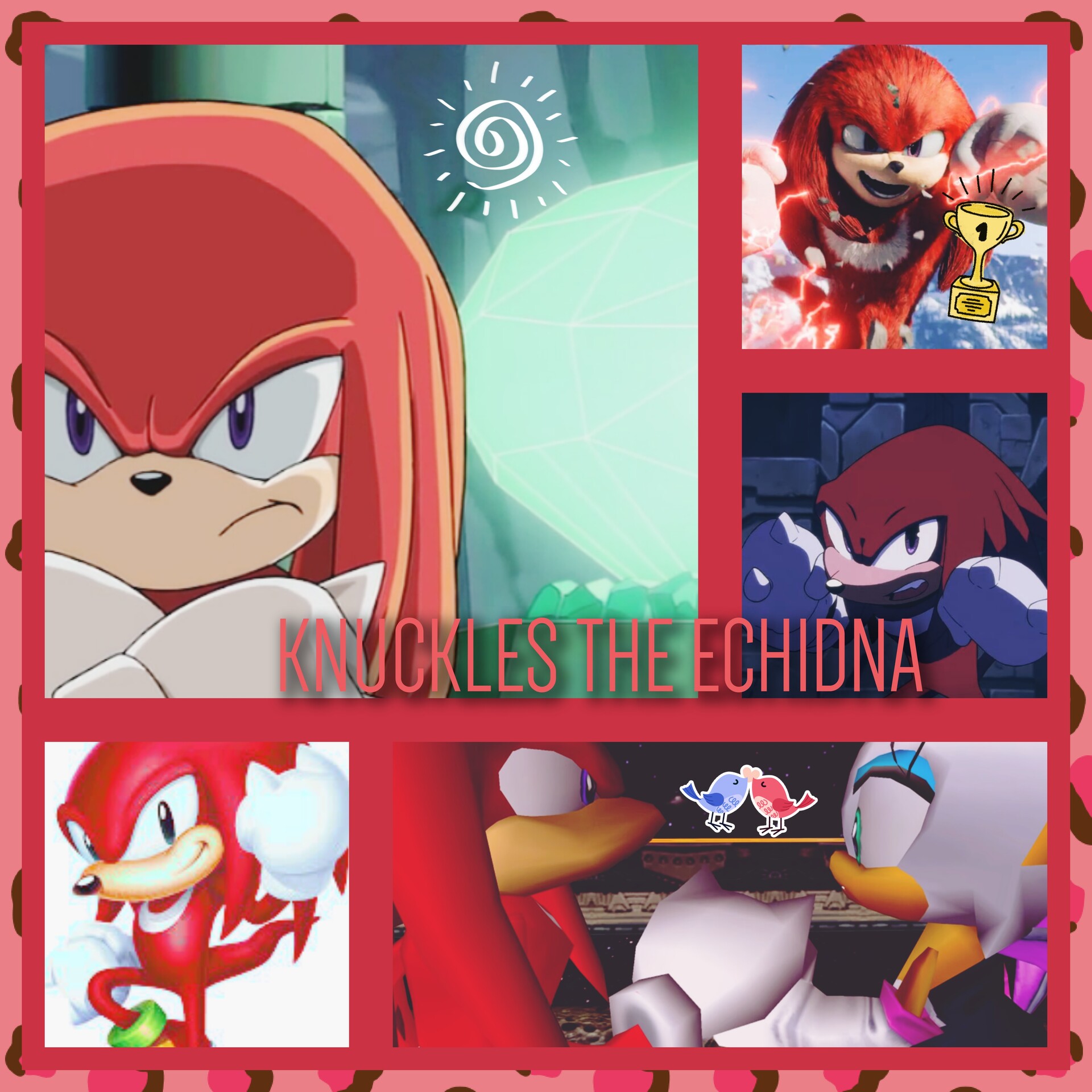 ArtStation - Knuckles the Echidna - Sonic