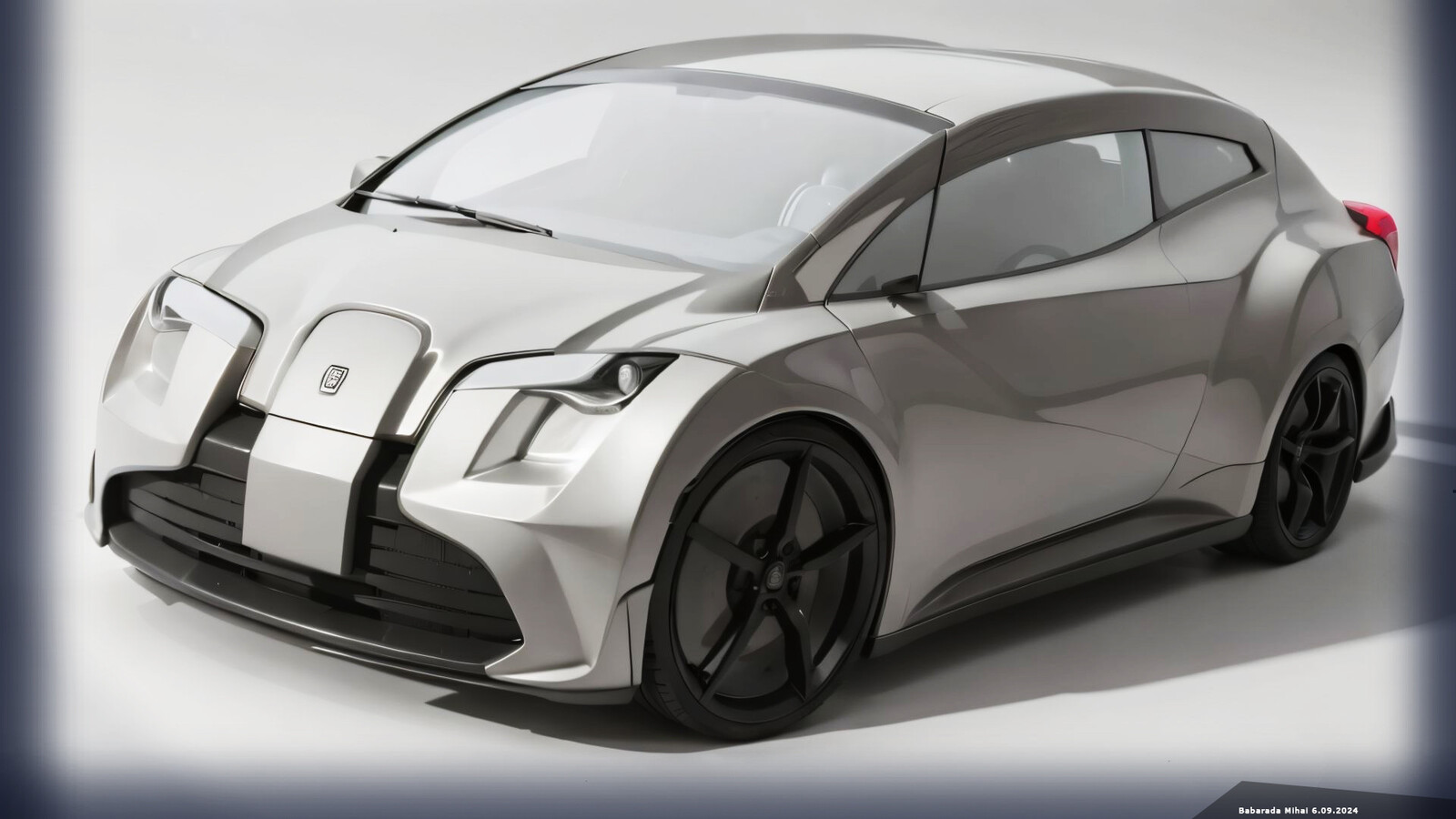 Cyber punk electric vehicle