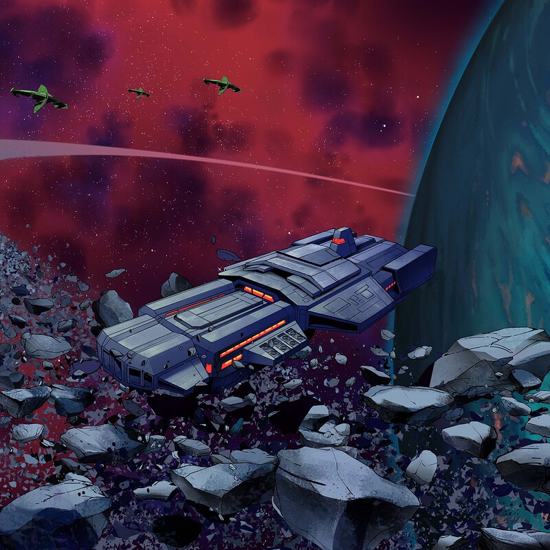 Shi'ar Jumpship
