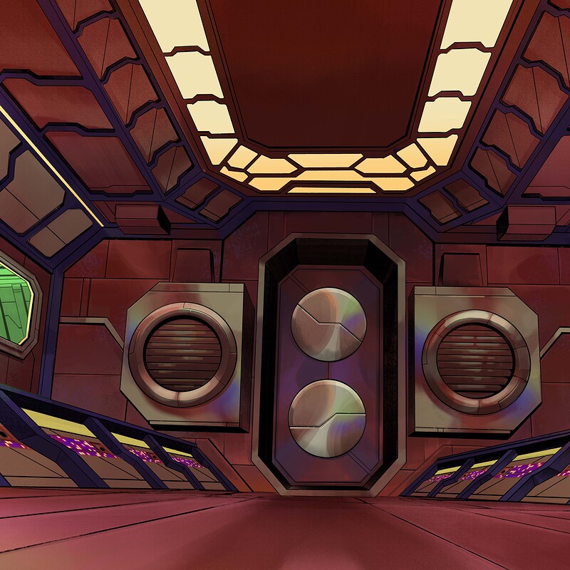 Kree Leviathan Ship Machinery