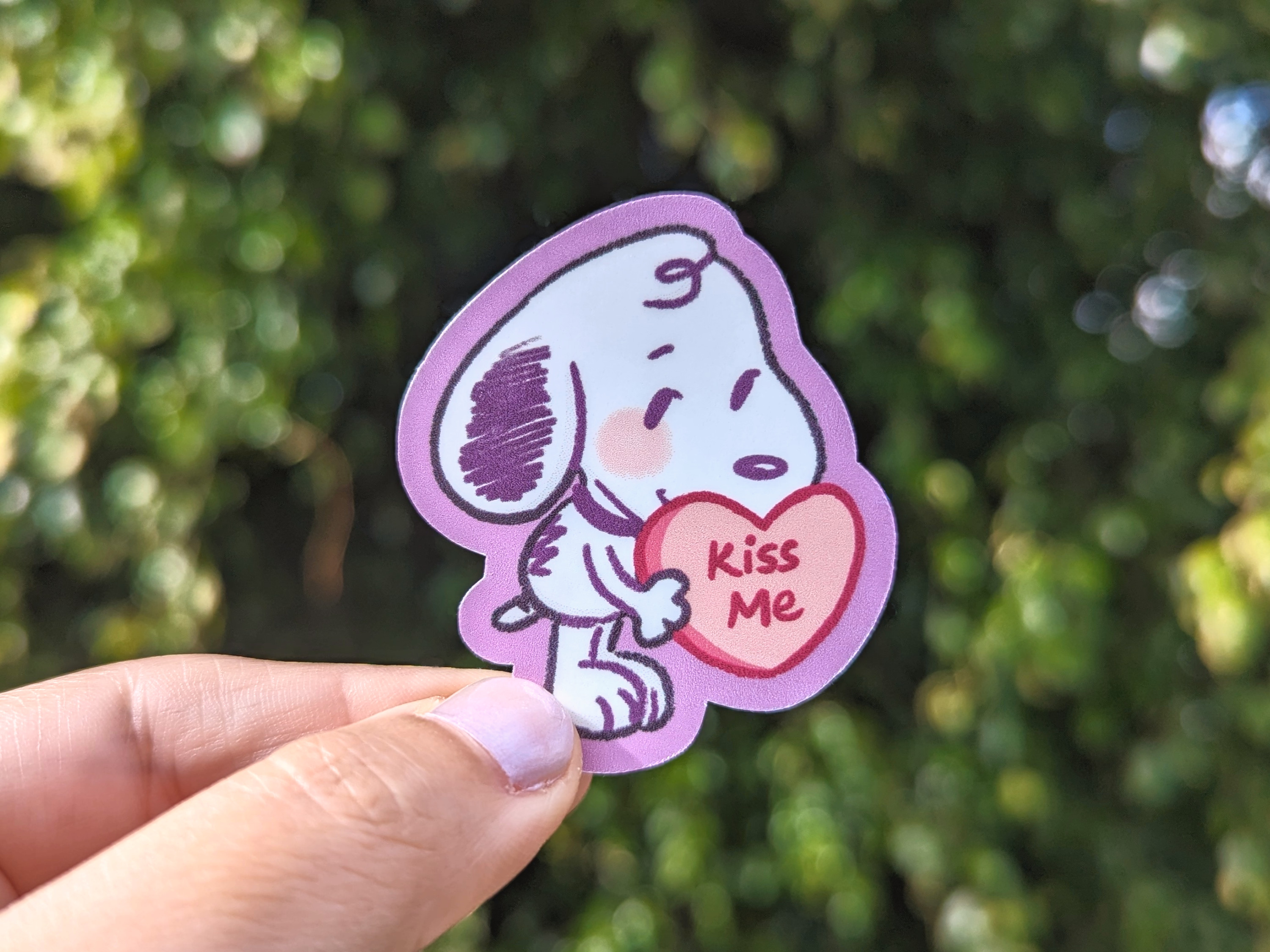 In sticker form