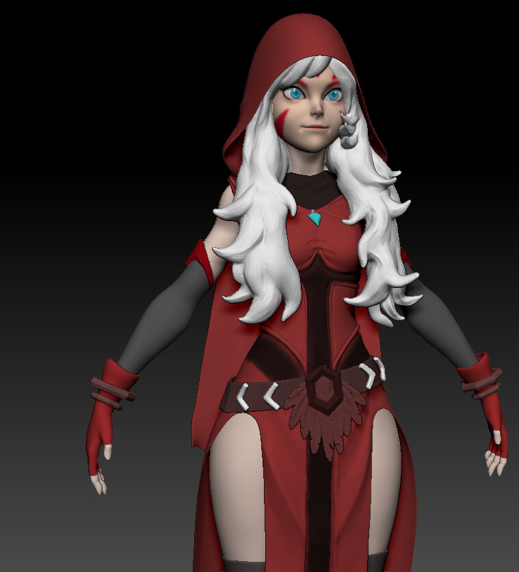 ArtStation - WITCH RED DEMO