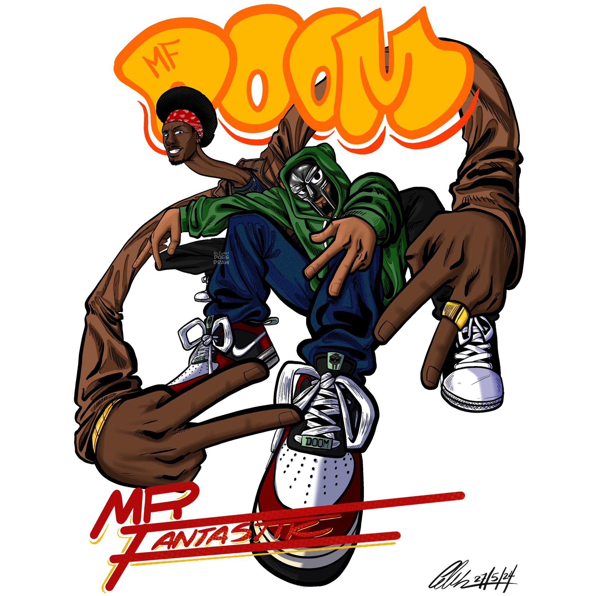 ArtStation MF DOOM & MR FANTASTIK