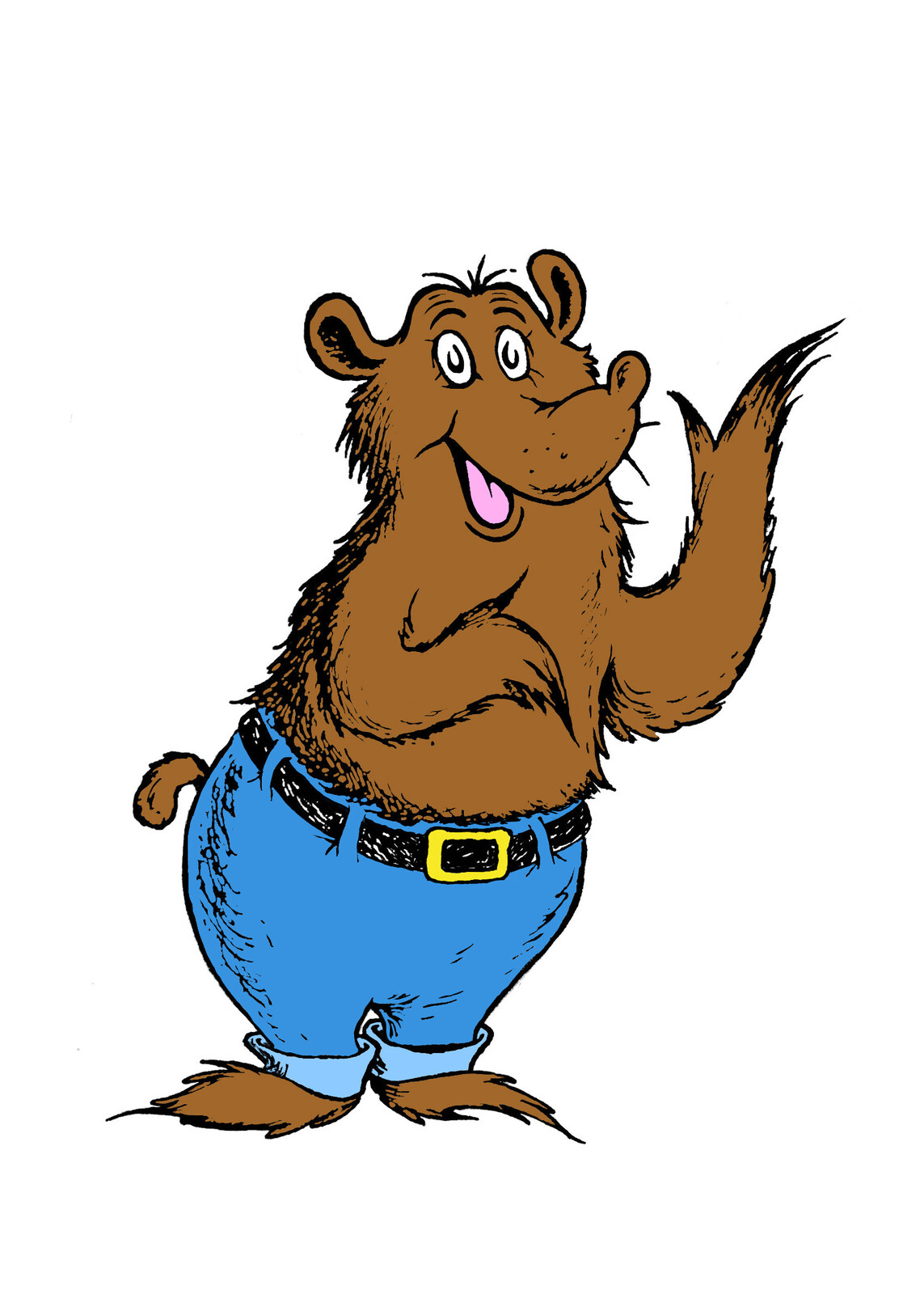 You've heard of Fox In Socks; now meet Bear In Pants.