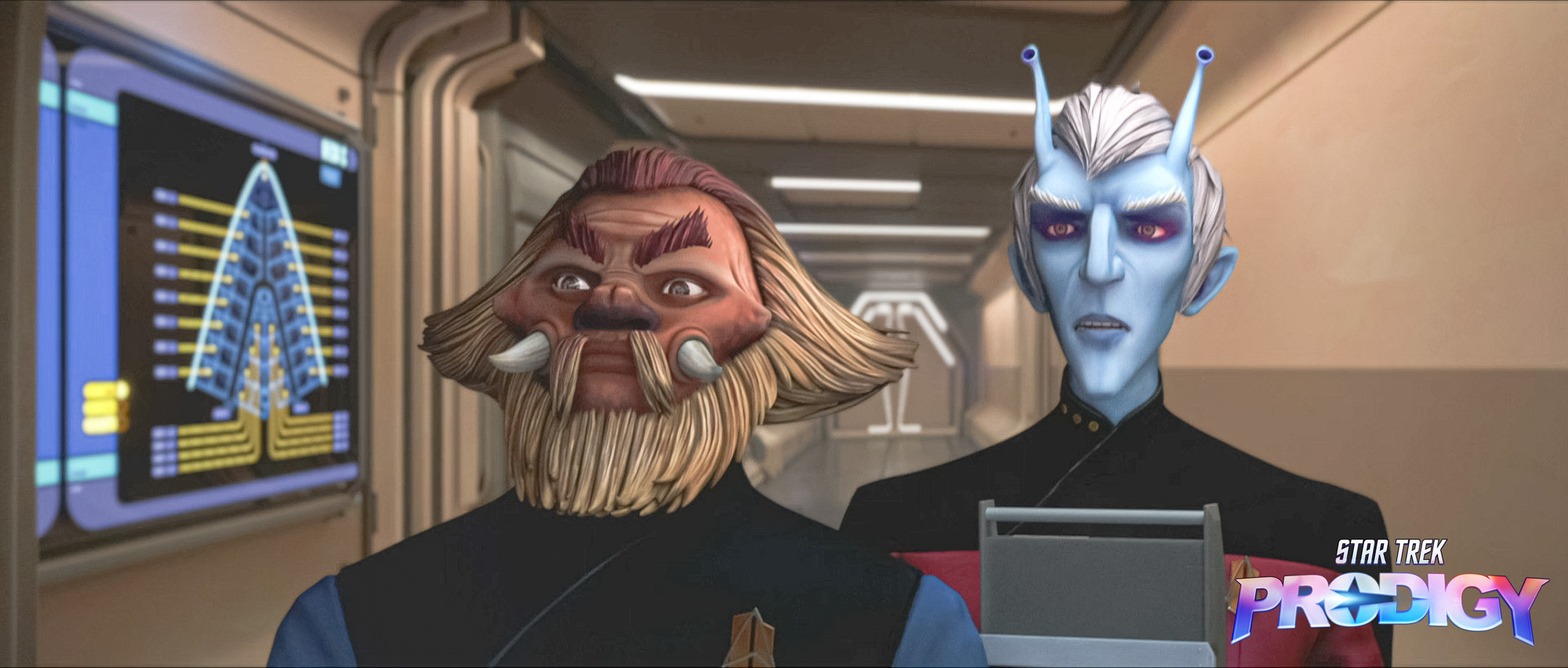 Star Trek Prodigy : Dauntless UI - LCARS